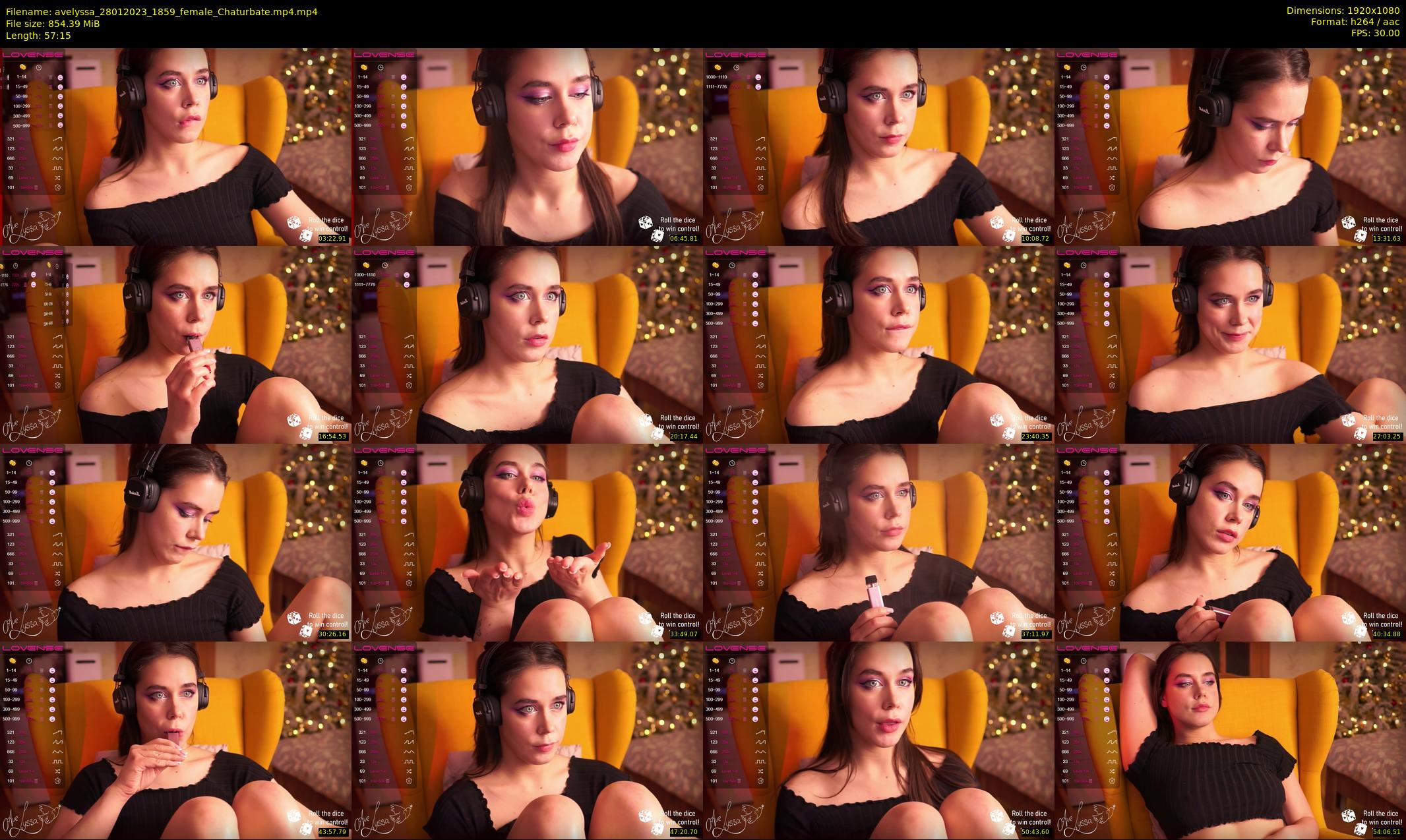 avelyssa — 58 minute Chaturbate female cam show recording, 1080p, Jan 28, 2023