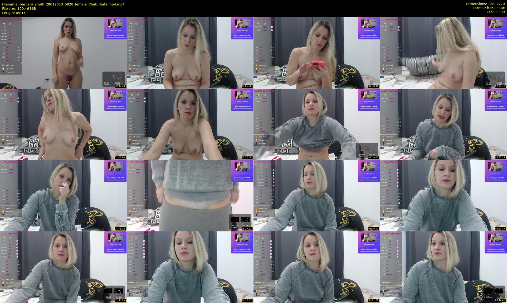 barbara_smith — 10 minute Chaturbate female cam show recording, 720p, Jan 28, 2023