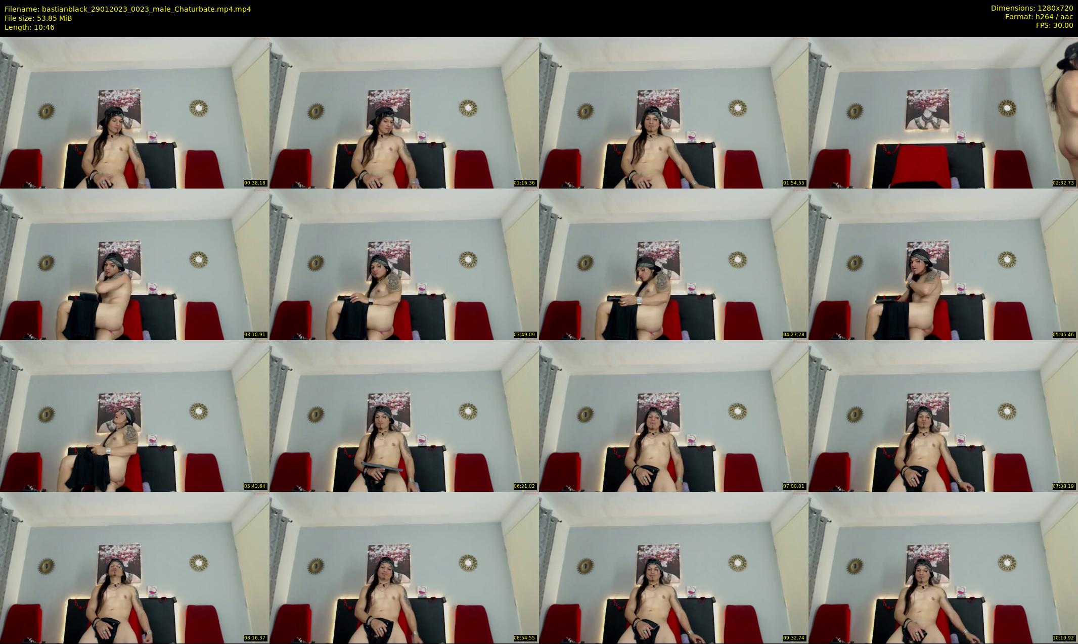 bastianblack — 11 minute Chaturbate male cam show recording, 720p, Jan 29, 2023