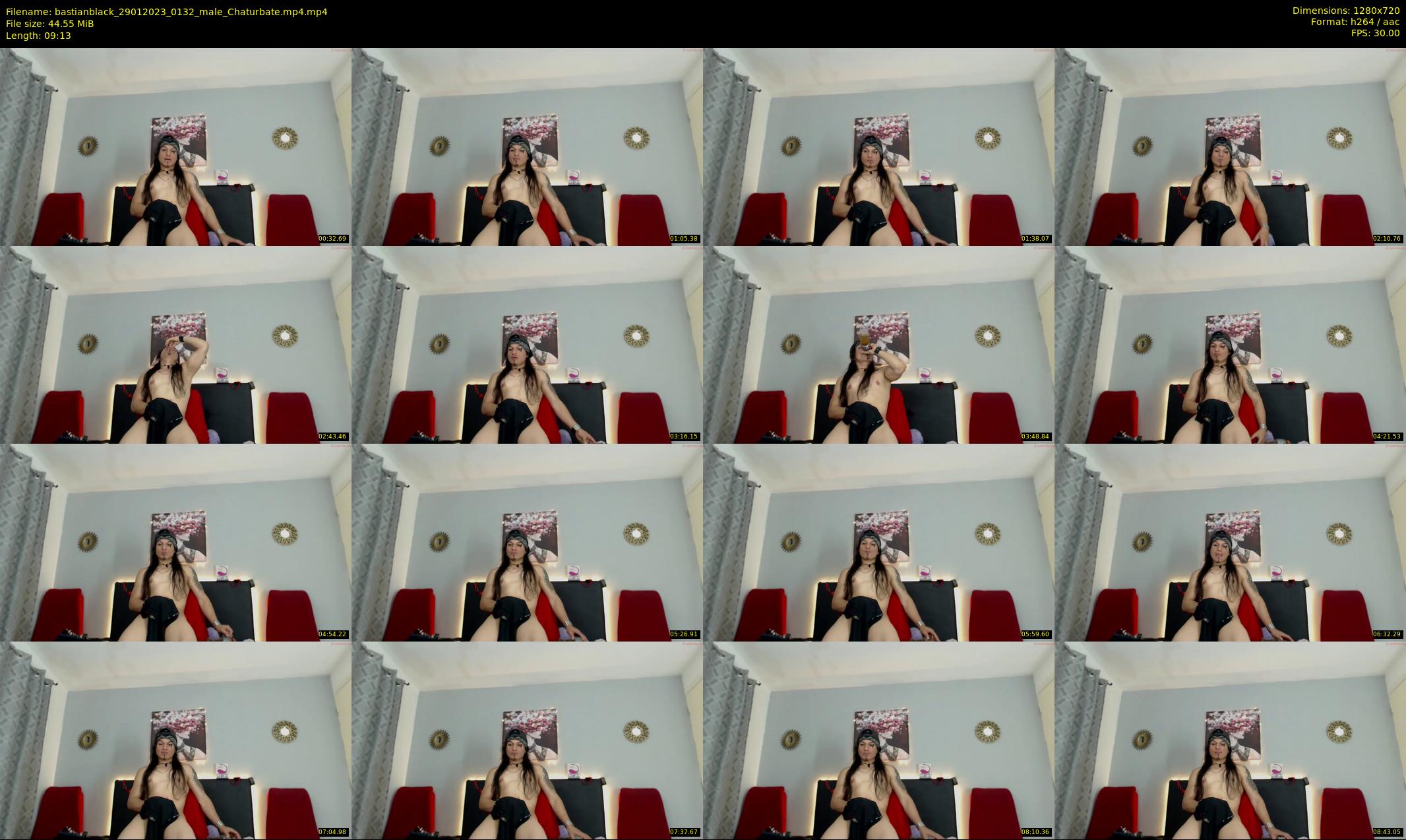 bastianblack — 10 minute Chaturbate male cam show recording, 720p, Jan 29, 2023