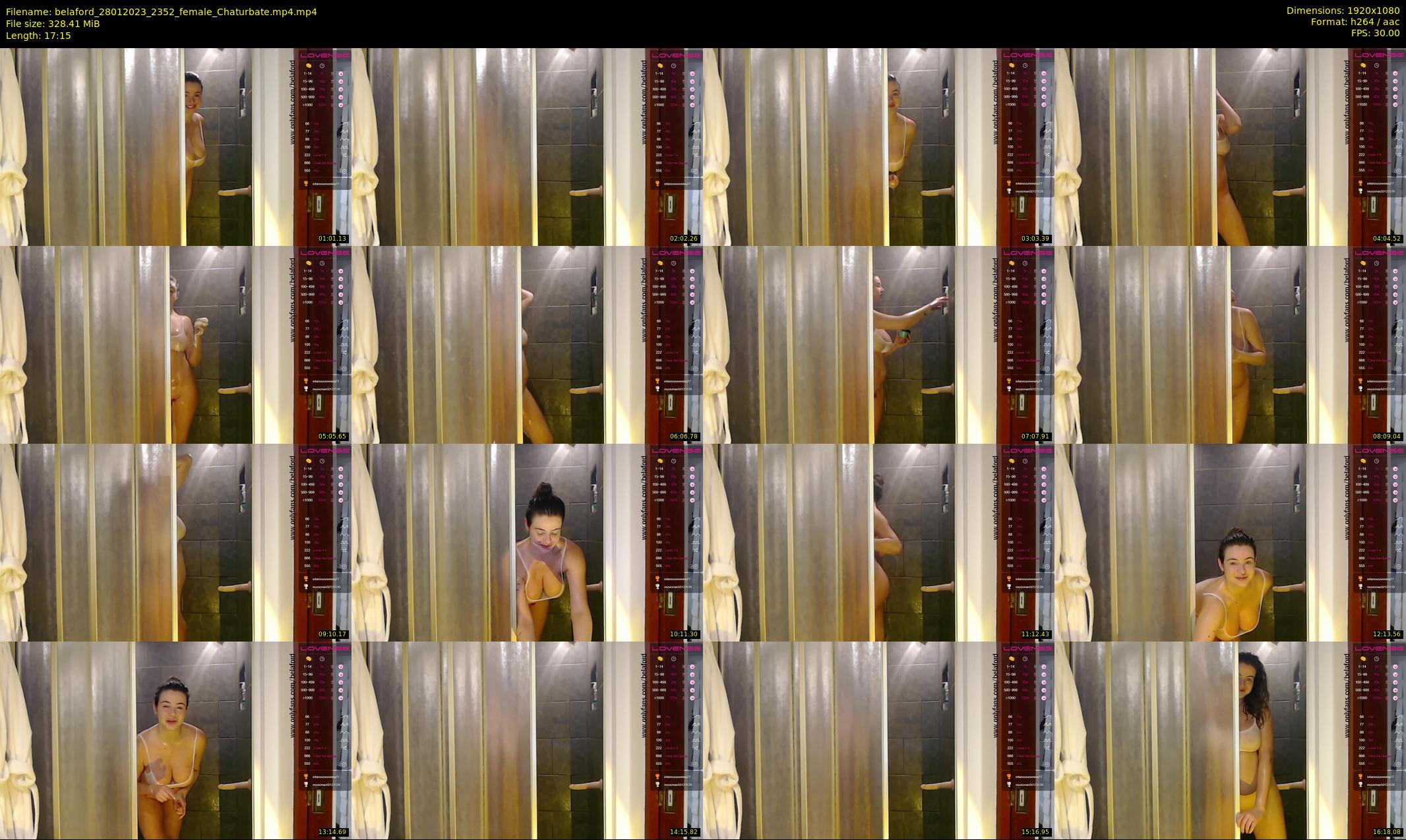 belaford — 18 minute Chaturbate female cam show recording, 1080p, Jan 28, 2023