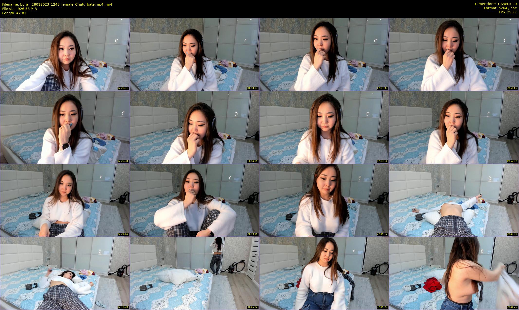 bora_ — 43 minute Chaturbate female cam show recording, 1080p, Jan 28, 2023