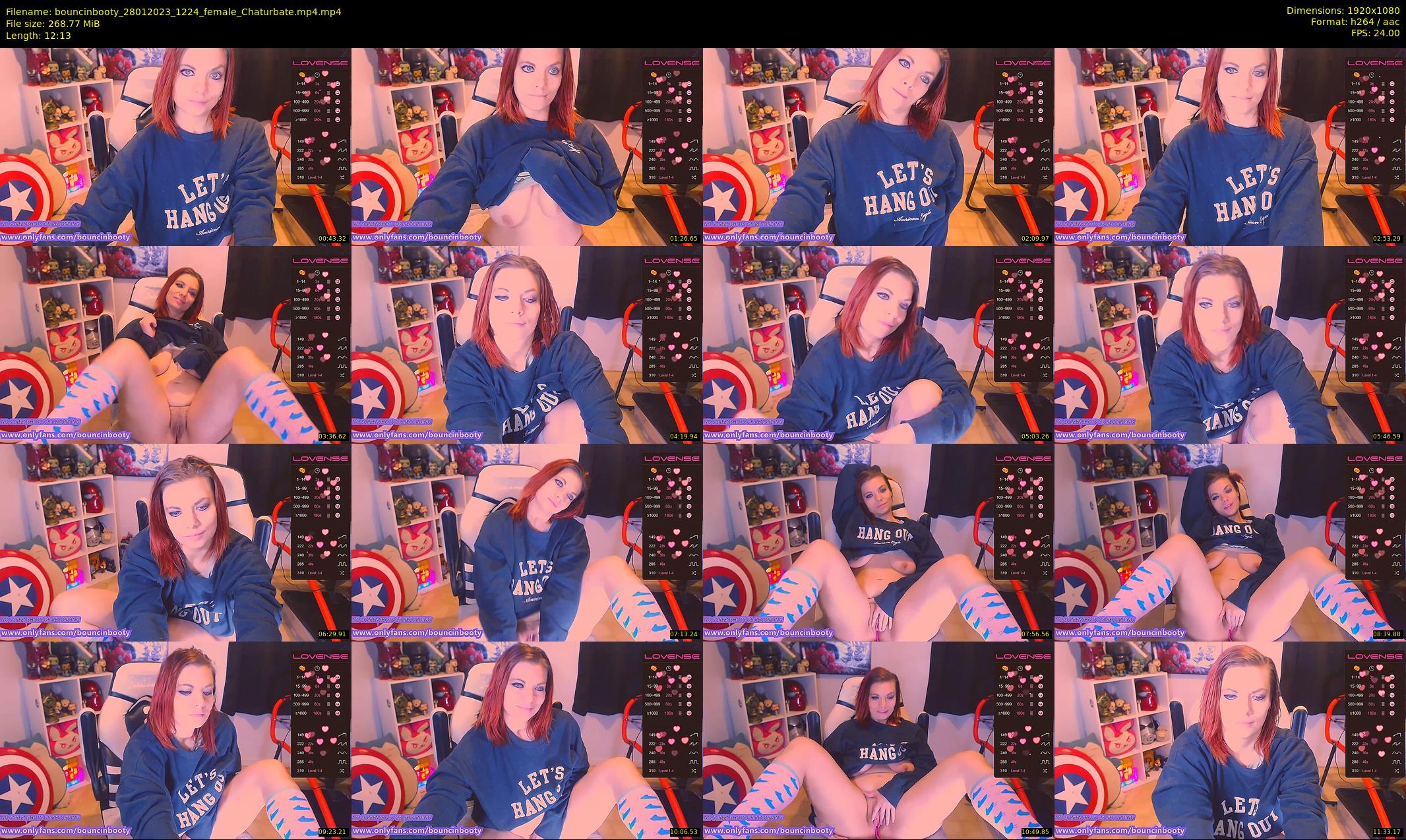 bouncinbooty — 13 minute Chaturbate female cam show recording, 1080p, Jan 28, 2023