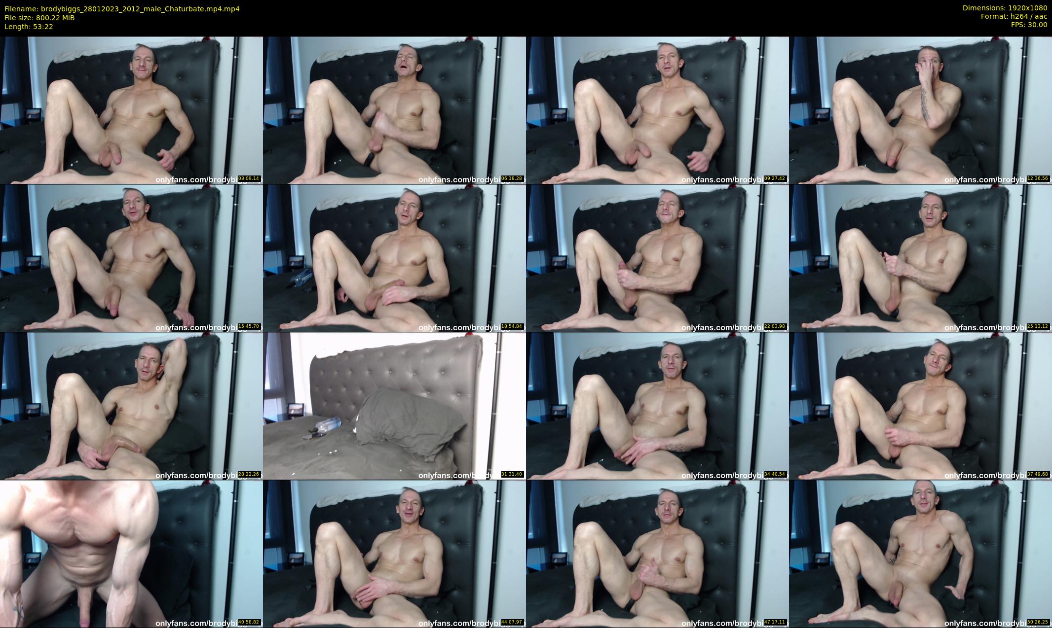 brodybiggs — 54 minute Chaturbate male cam show recording, 1080p, Jan 28, 2023