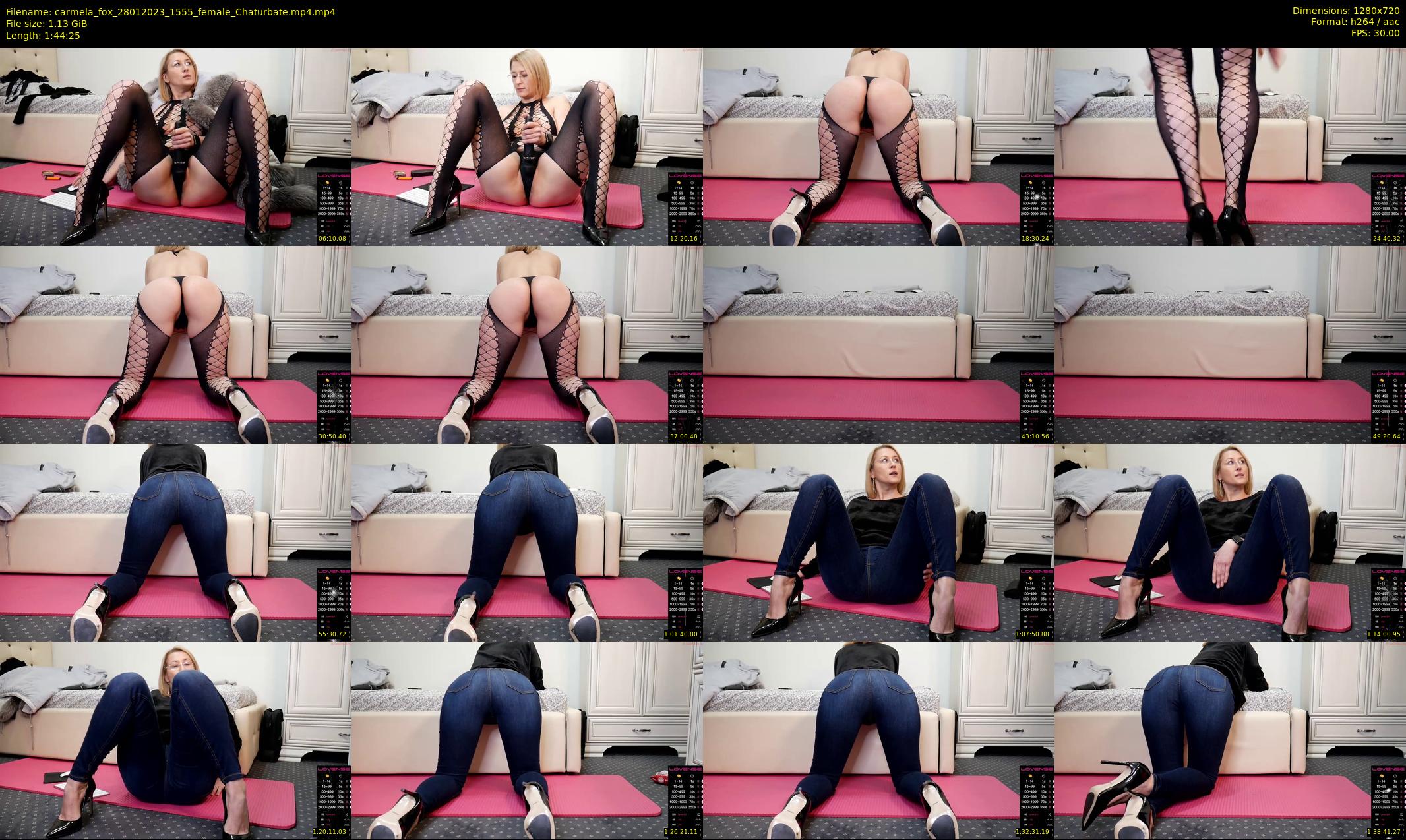 carmela_fox — 105 minute Chaturbate female cam show recording, 720p, Jan 28, 2023