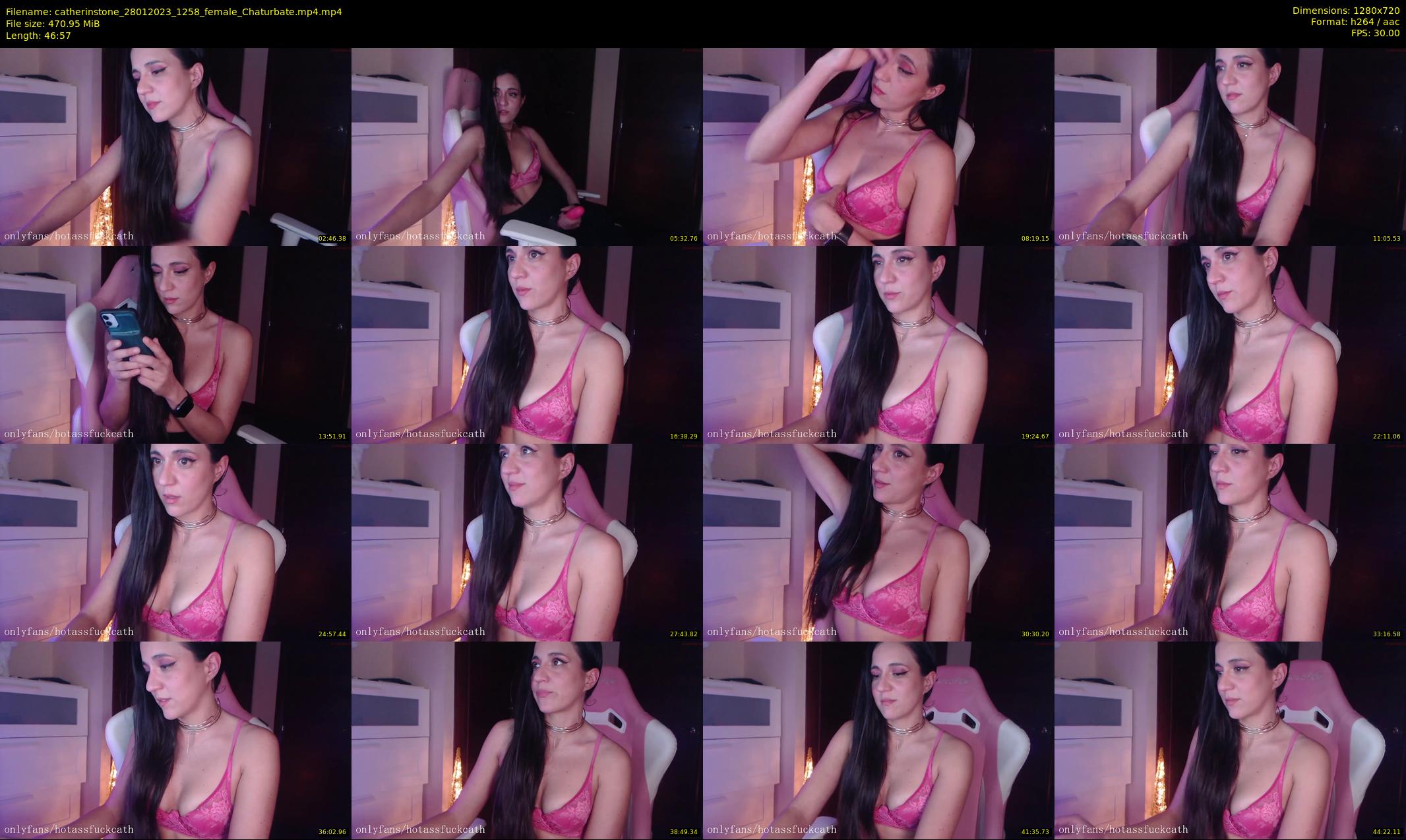catherinstone — 47 minute Chaturbate female cam show recording, 720p, Jan 28, 2023