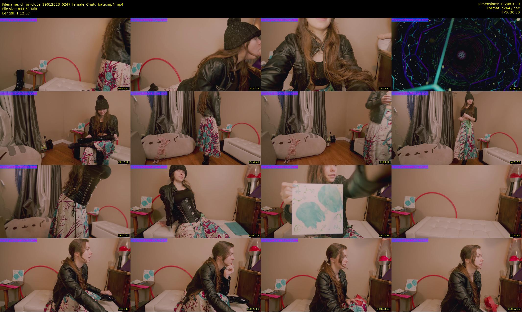 chroniclove — 73 minute Chaturbate female cam show recording, 1080p, Jan 29, 2023