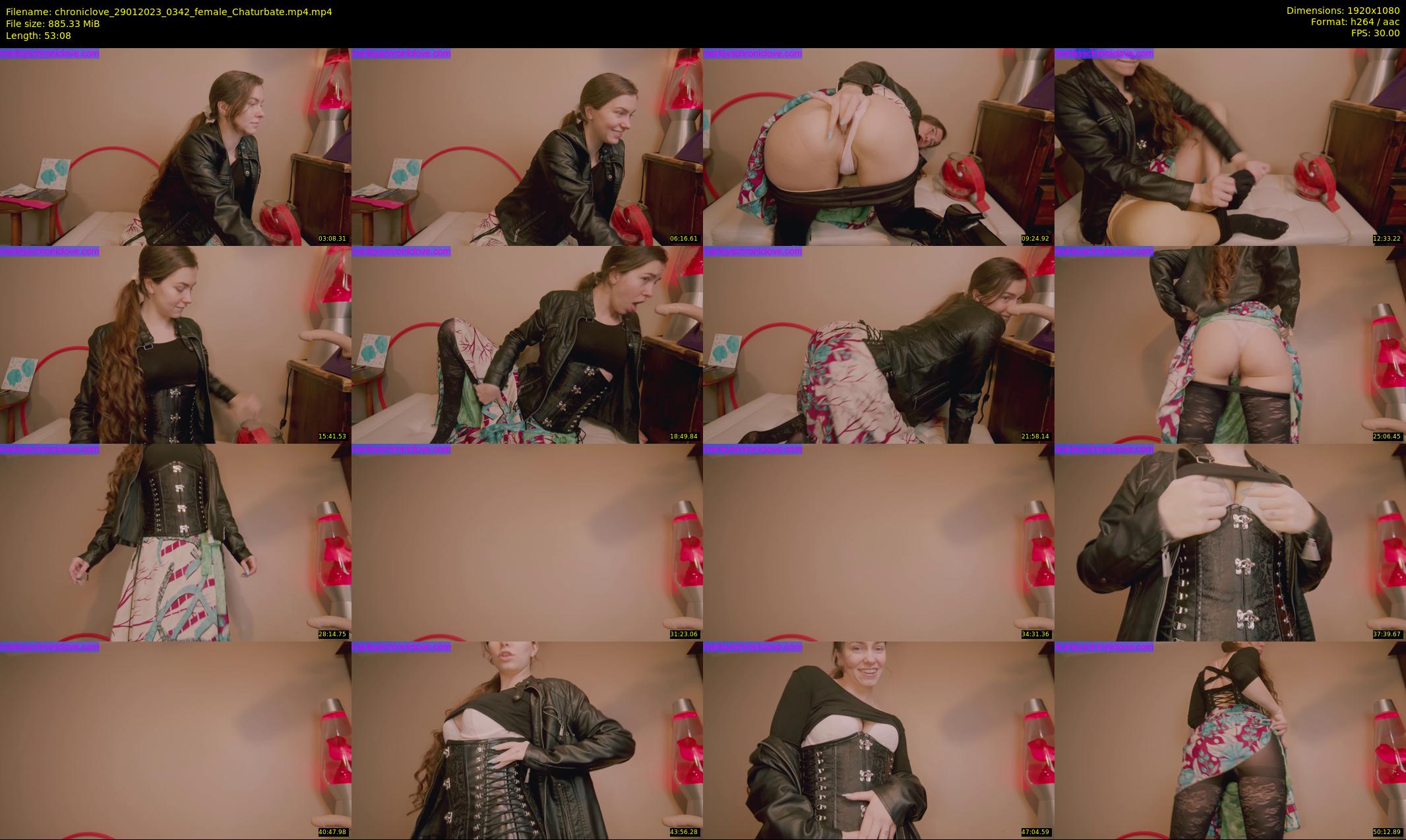chroniclove — 54 minute Chaturbate female cam show recording, 1080p, Jan 29, 2023