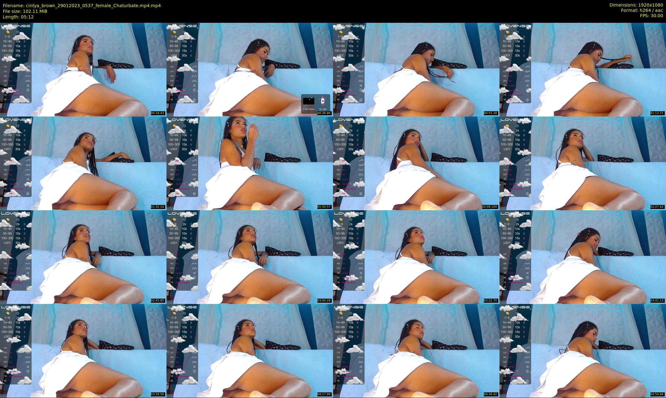 cintya_brown — 6 minute Chaturbate female cam show recording, 1080p, Jan 29, 2023