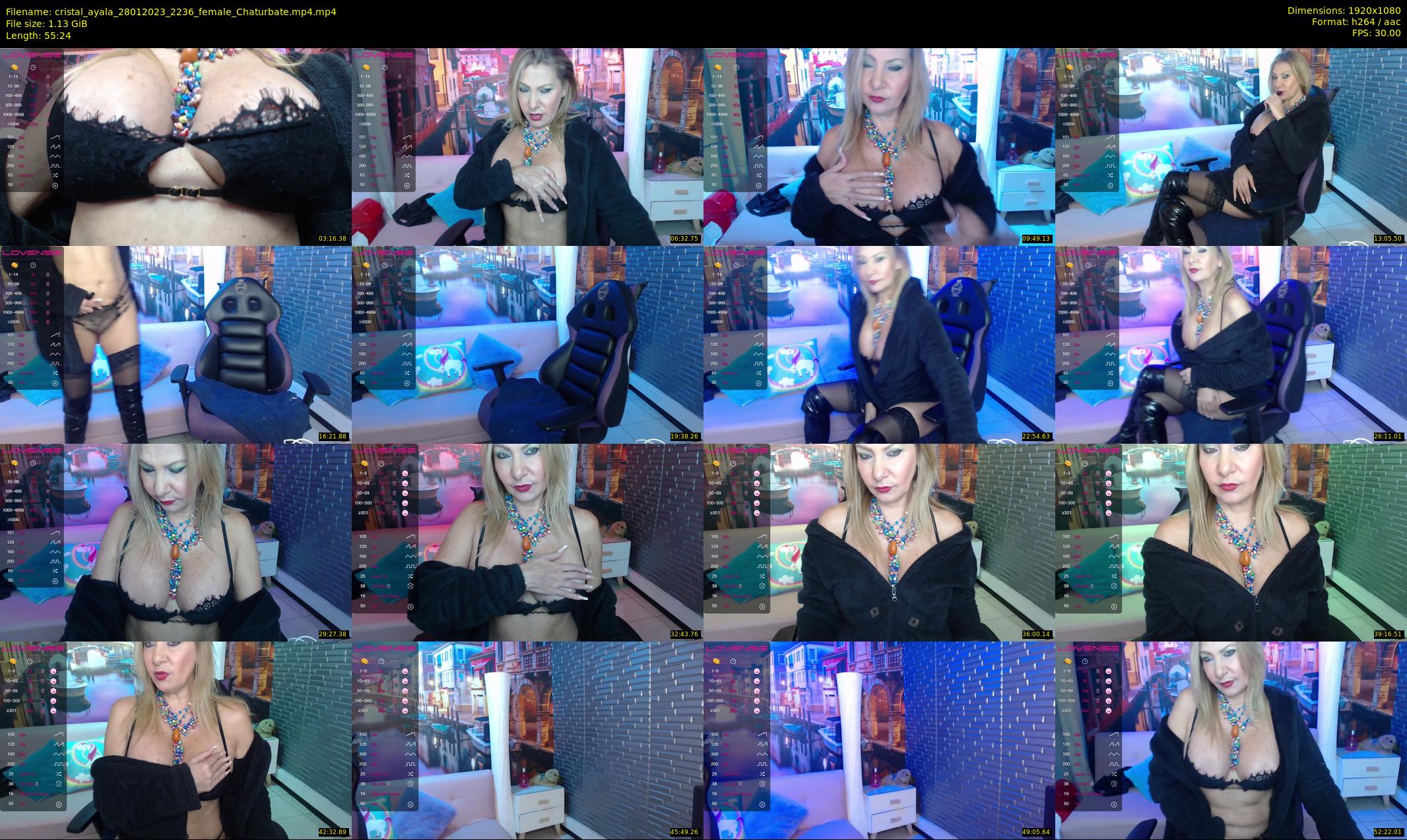 cristal_ayala — 56 minute Chaturbate female cam show recording, 1080p, Jan 28, 2023