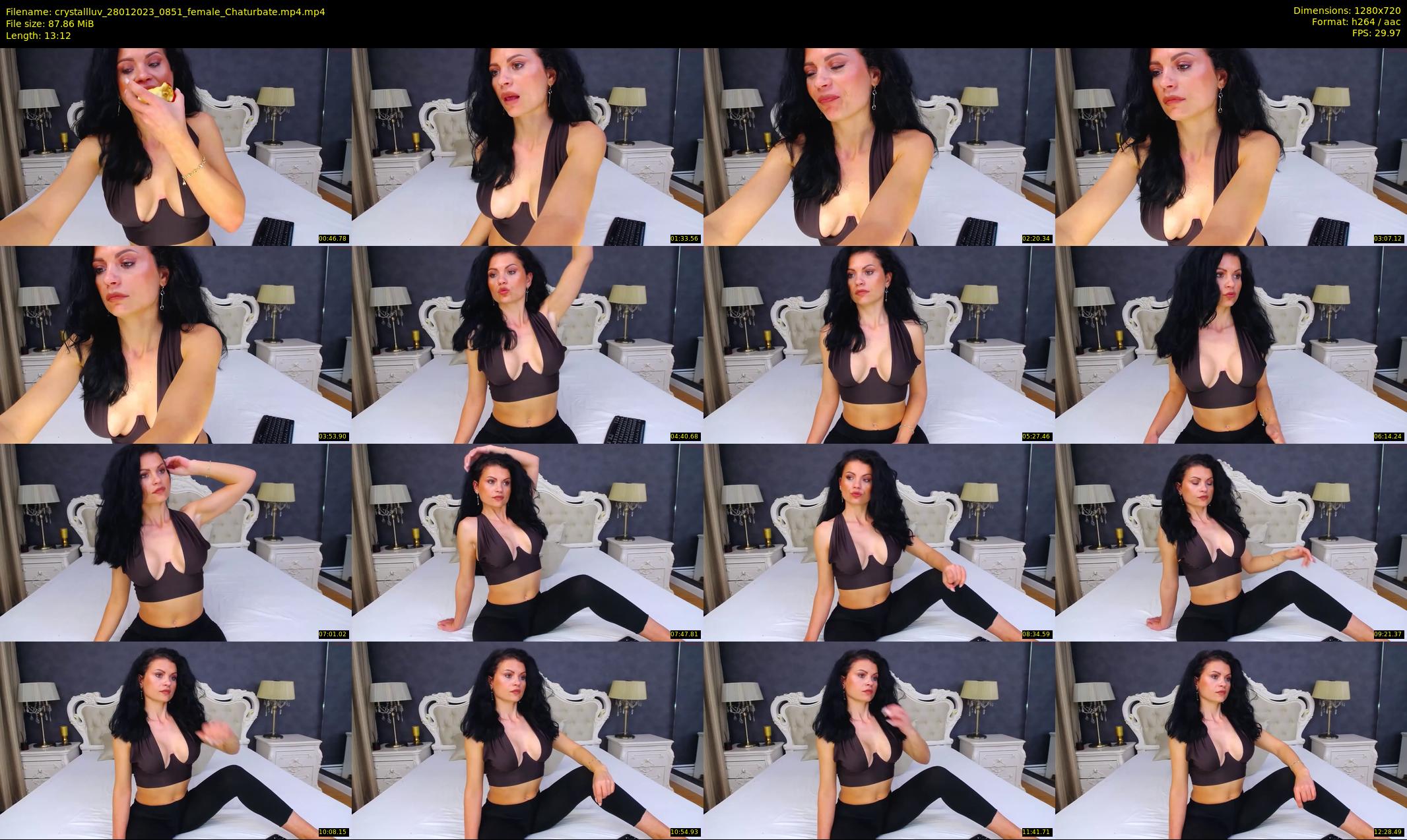 crystallluv — 14 minute Chaturbate female cam show recording, 720p, Jan 28, 2023