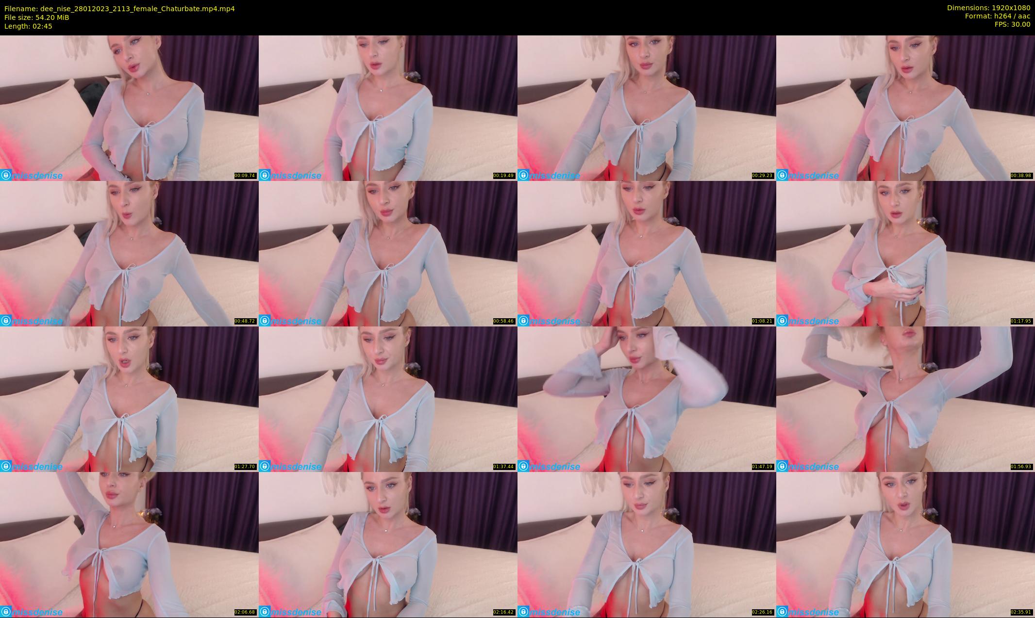 dee_nise — 3 minute Chaturbate female cam show recording, 1080p, Jan 28, 2023