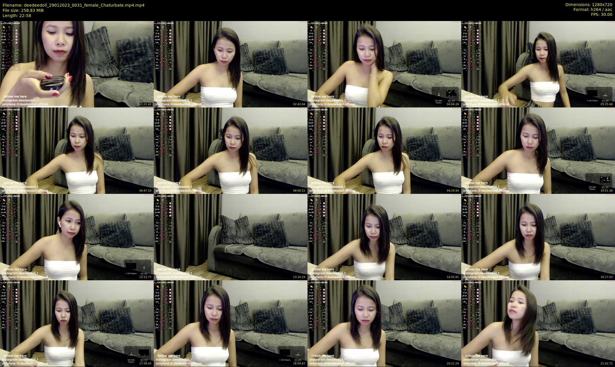 deedeedoll — 23 minute Chaturbate female cam show recording, 720p, Jan 29, 2023