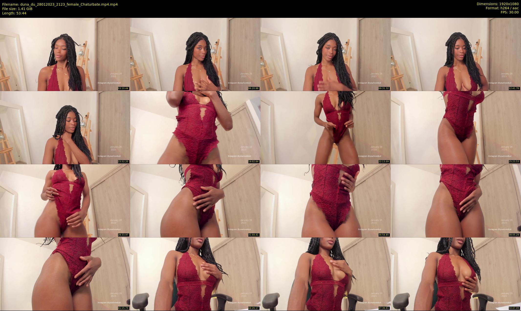 duna_du — 54 minute Chaturbate female cam show recording, 1080p, Jan 28, 2023