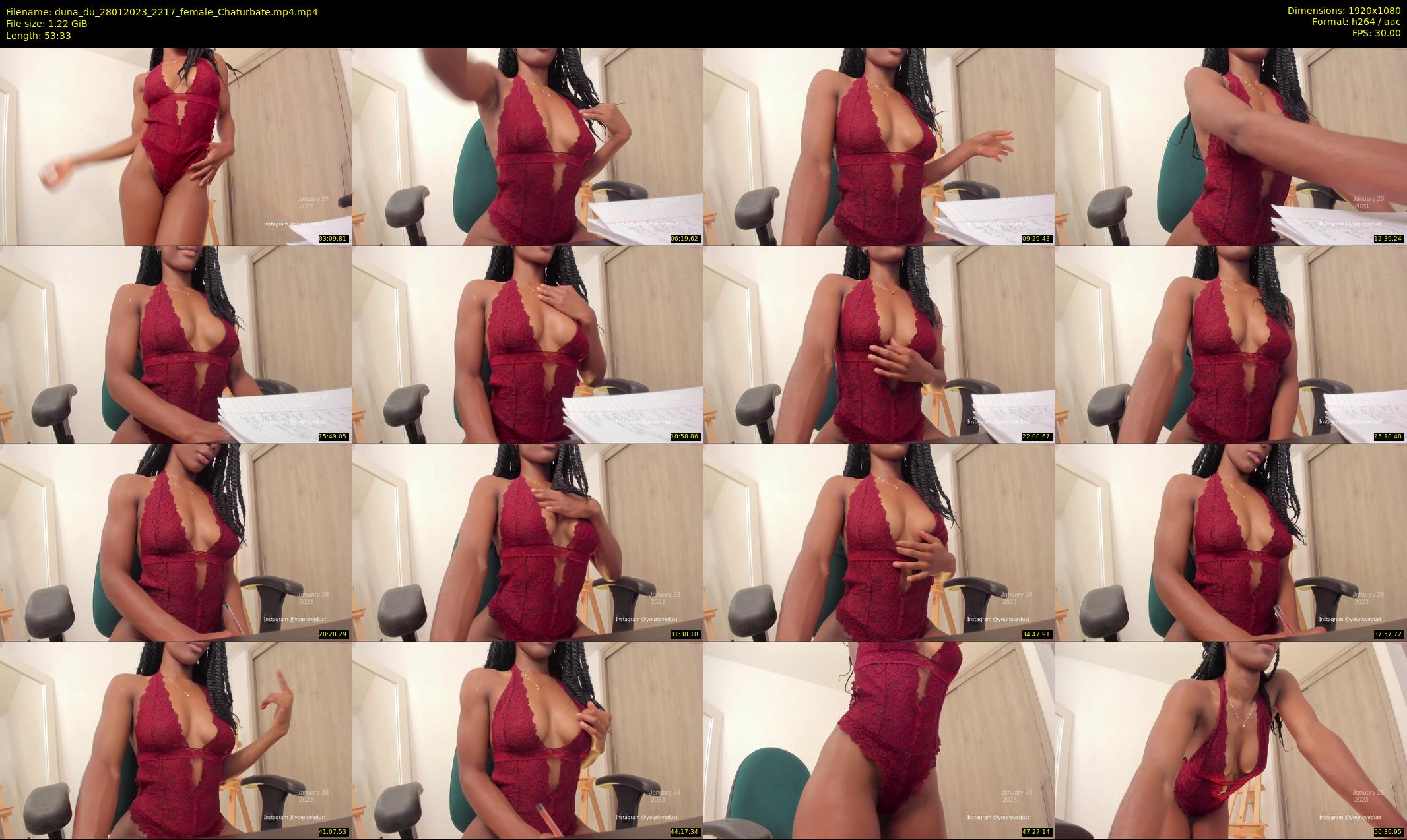 duna_du — 54 minute Chaturbate female cam show recording, 1080p, Jan 28, 2023