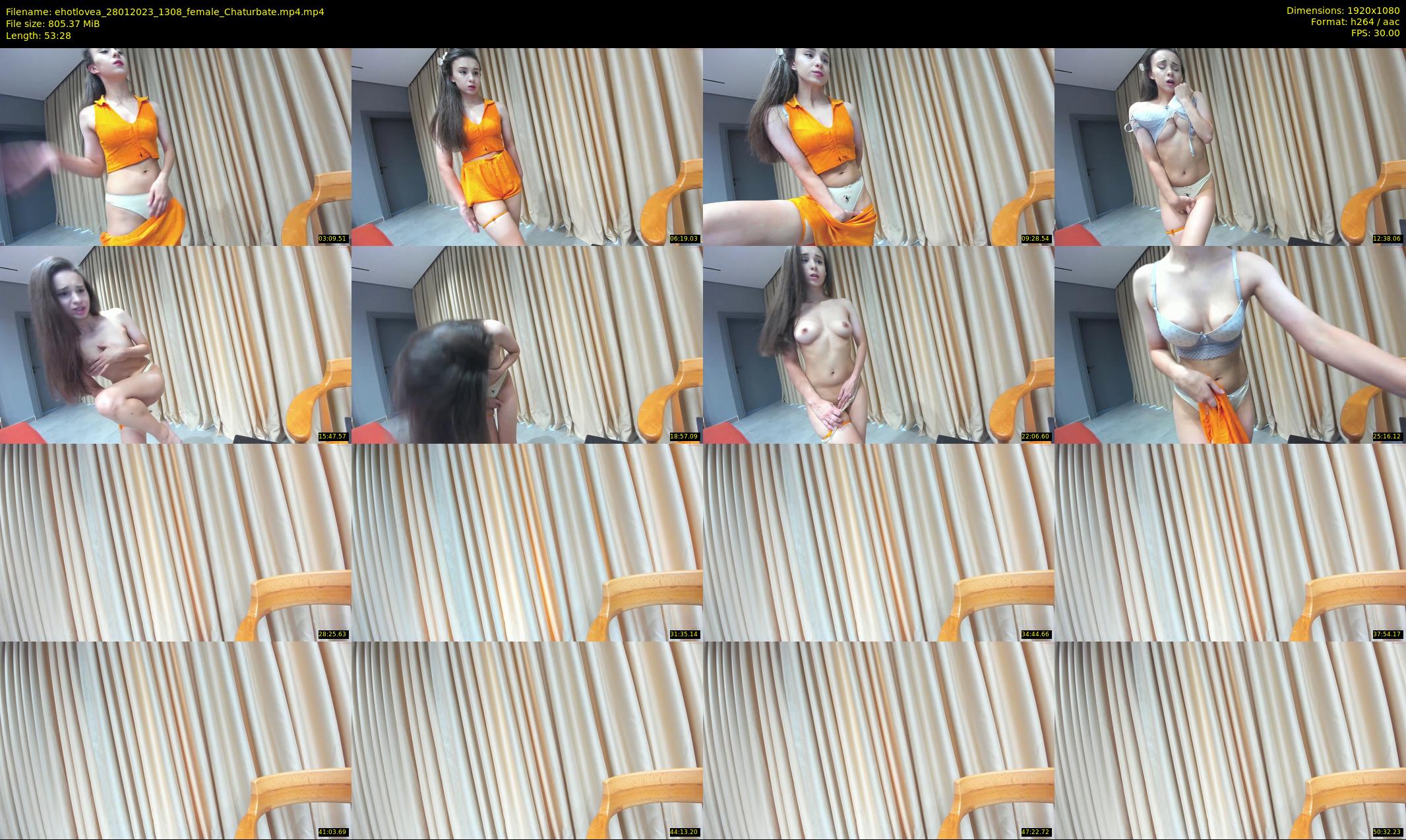 ehotlovea — 54 minute Chaturbate female cam show recording, 1080p, Jan 28, 2023