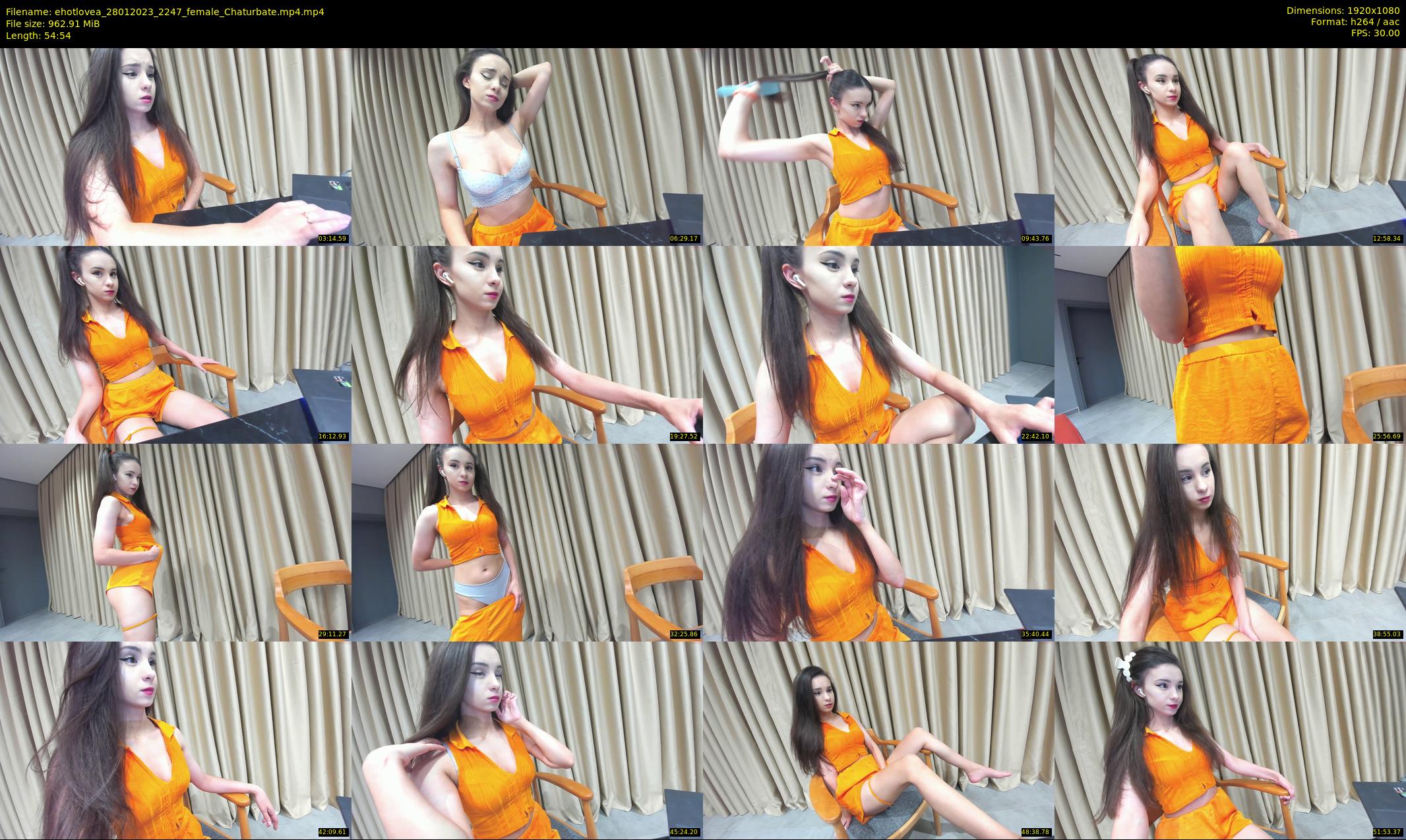 ehotlovea — 55 minute Chaturbate female cam show recording, 1080p, Jan 28, 2023