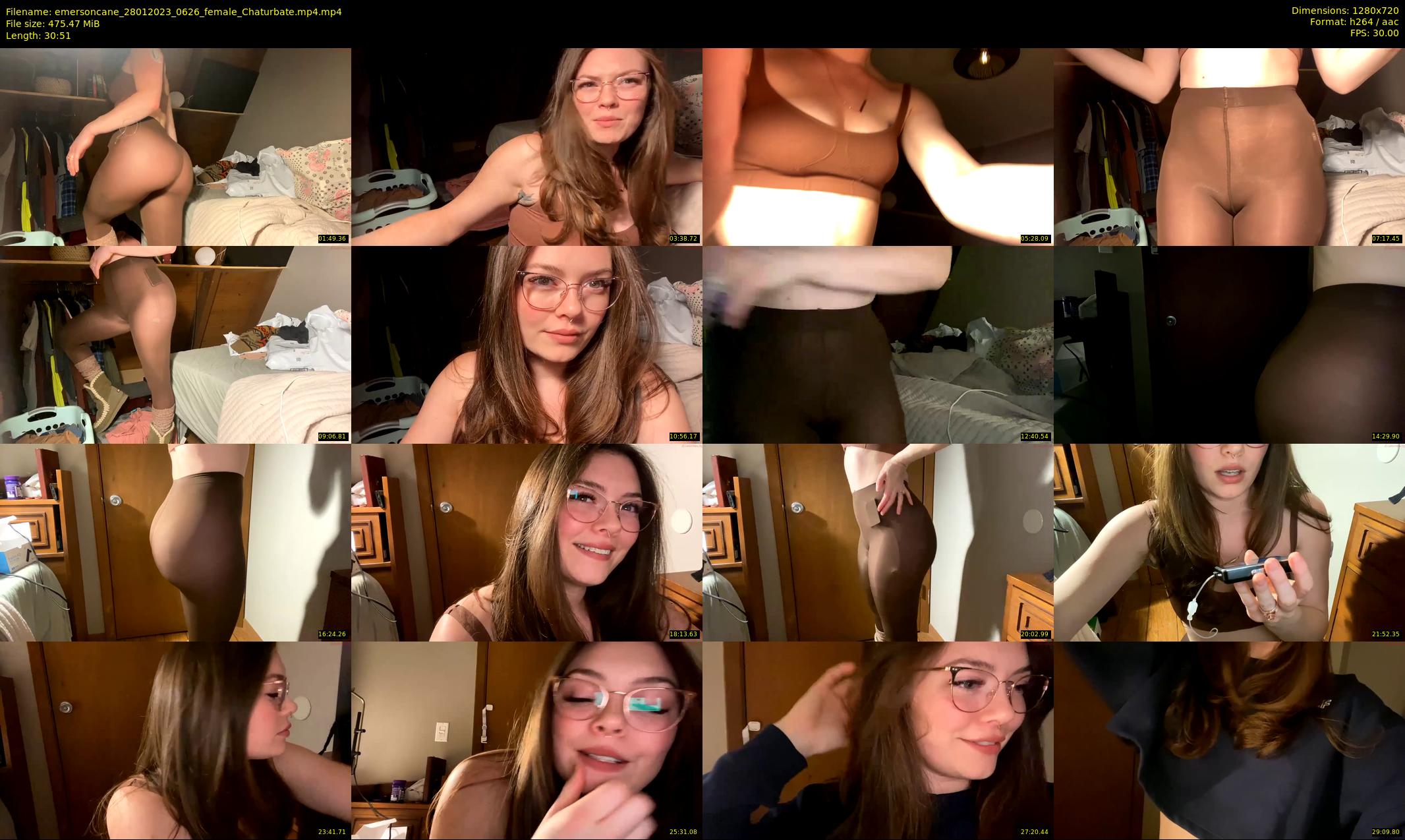emersoncane — 31 minute Chaturbate female cam show recording, 720p, Jan 28, 2023