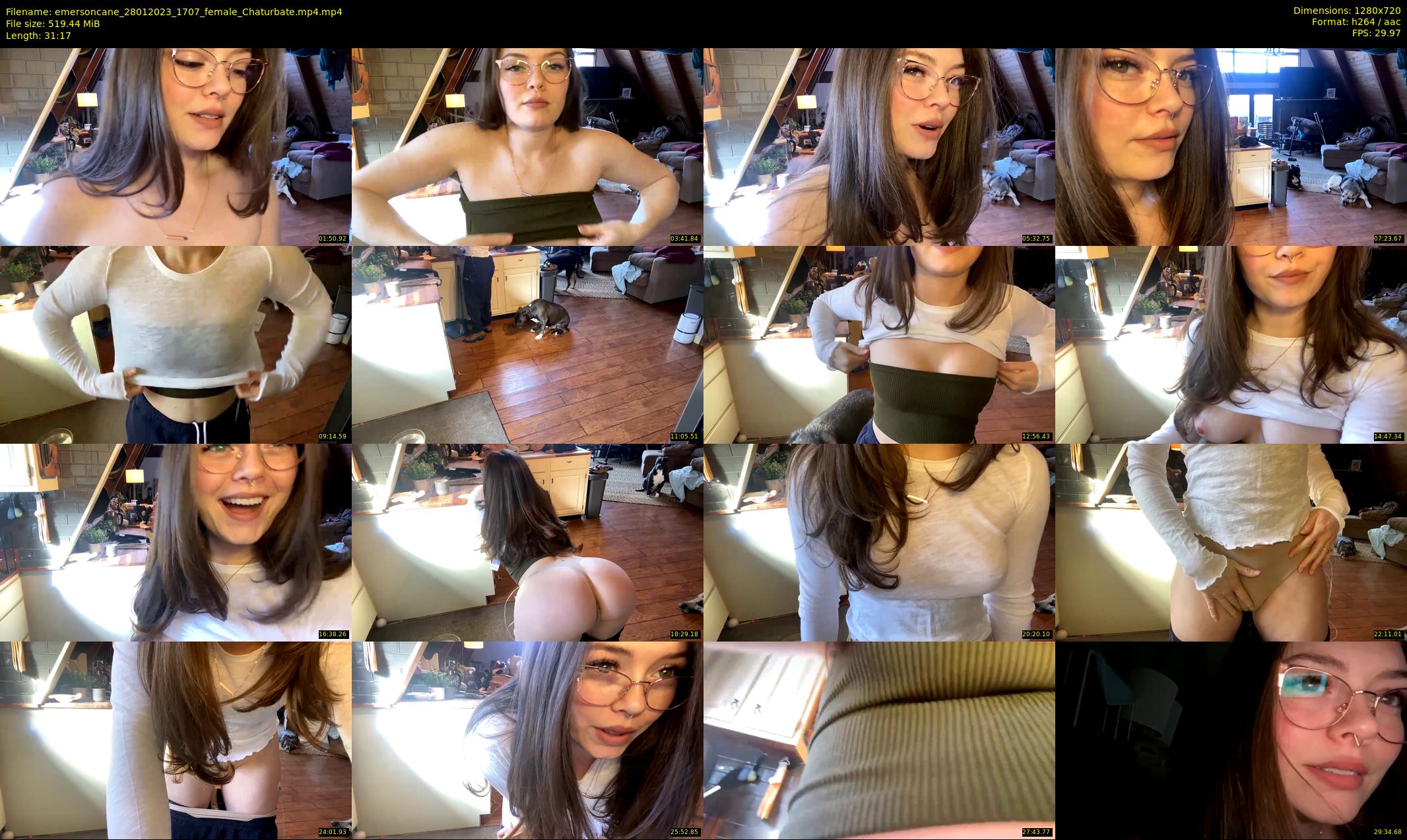 emersoncane — 32 minute Chaturbate female cam show recording, 720p, Jan 28, 2023