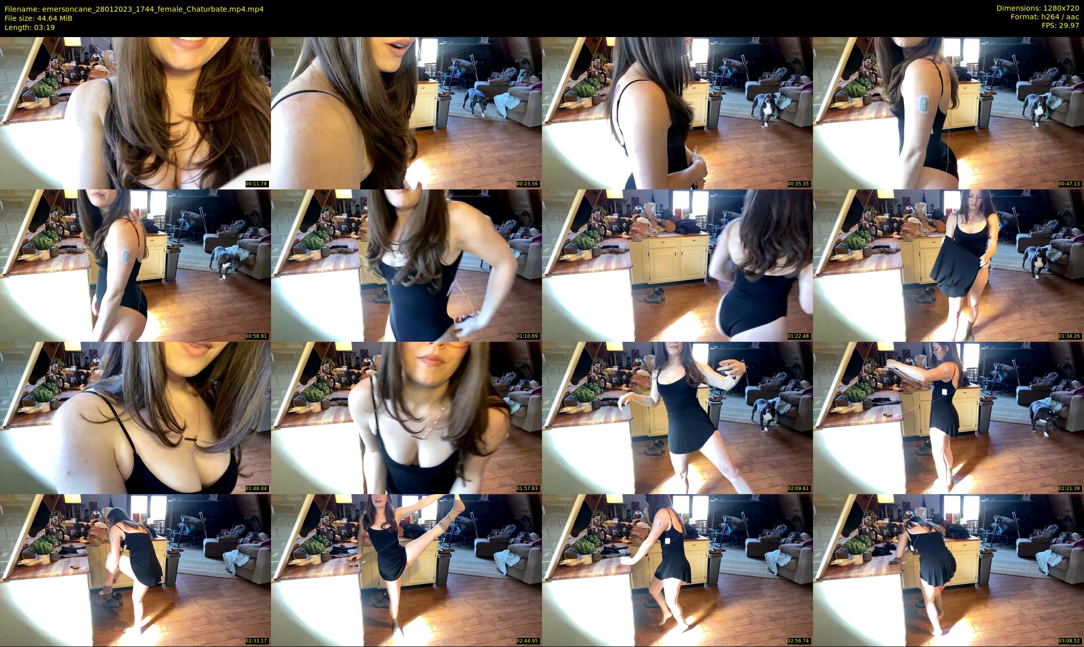 emersoncane — 4 minute Chaturbate female cam show recording, 720p, Jan 28, 2023