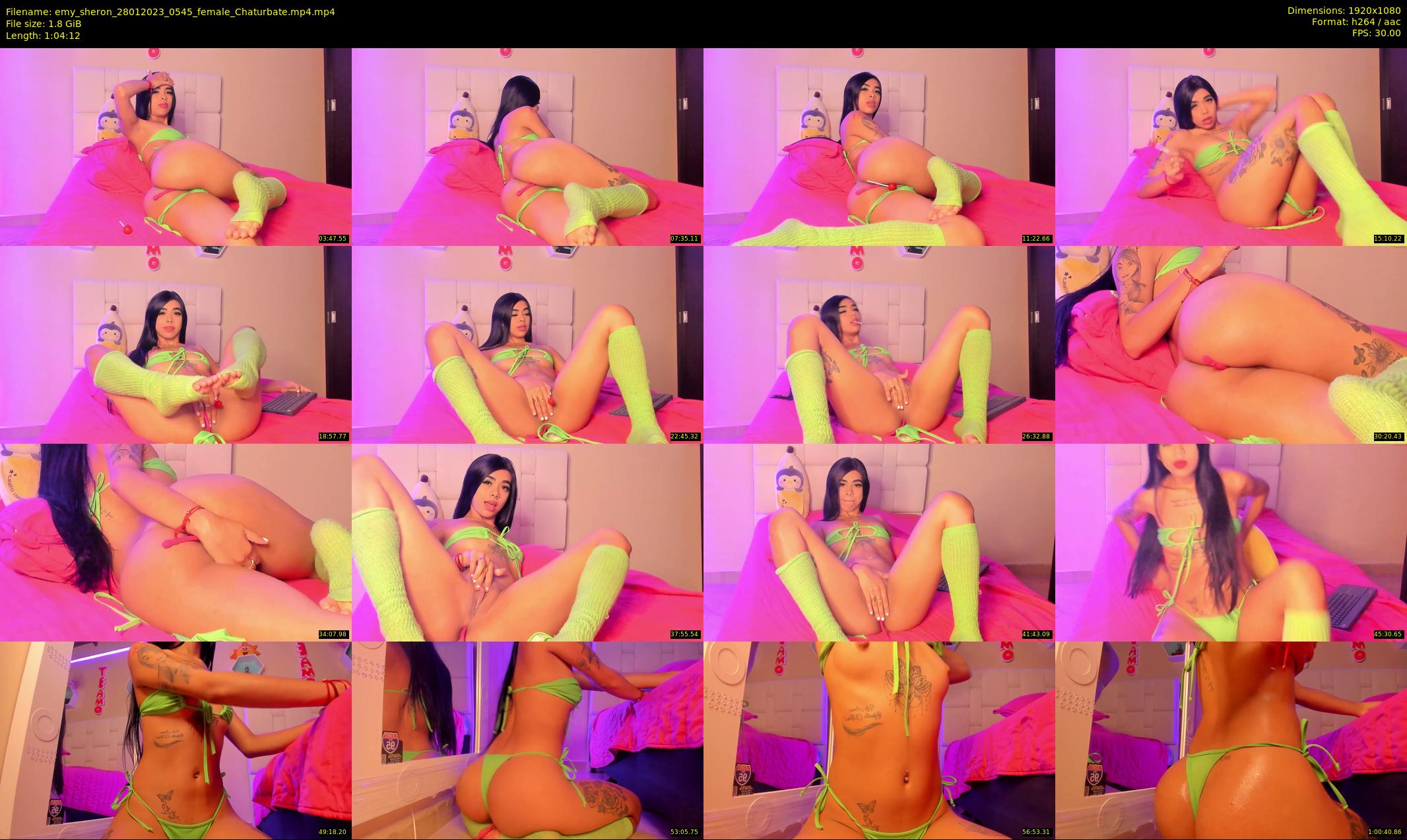 emy_sheron — 65 minute Chaturbate female cam show recording, 1080p, Jan 28, 2023