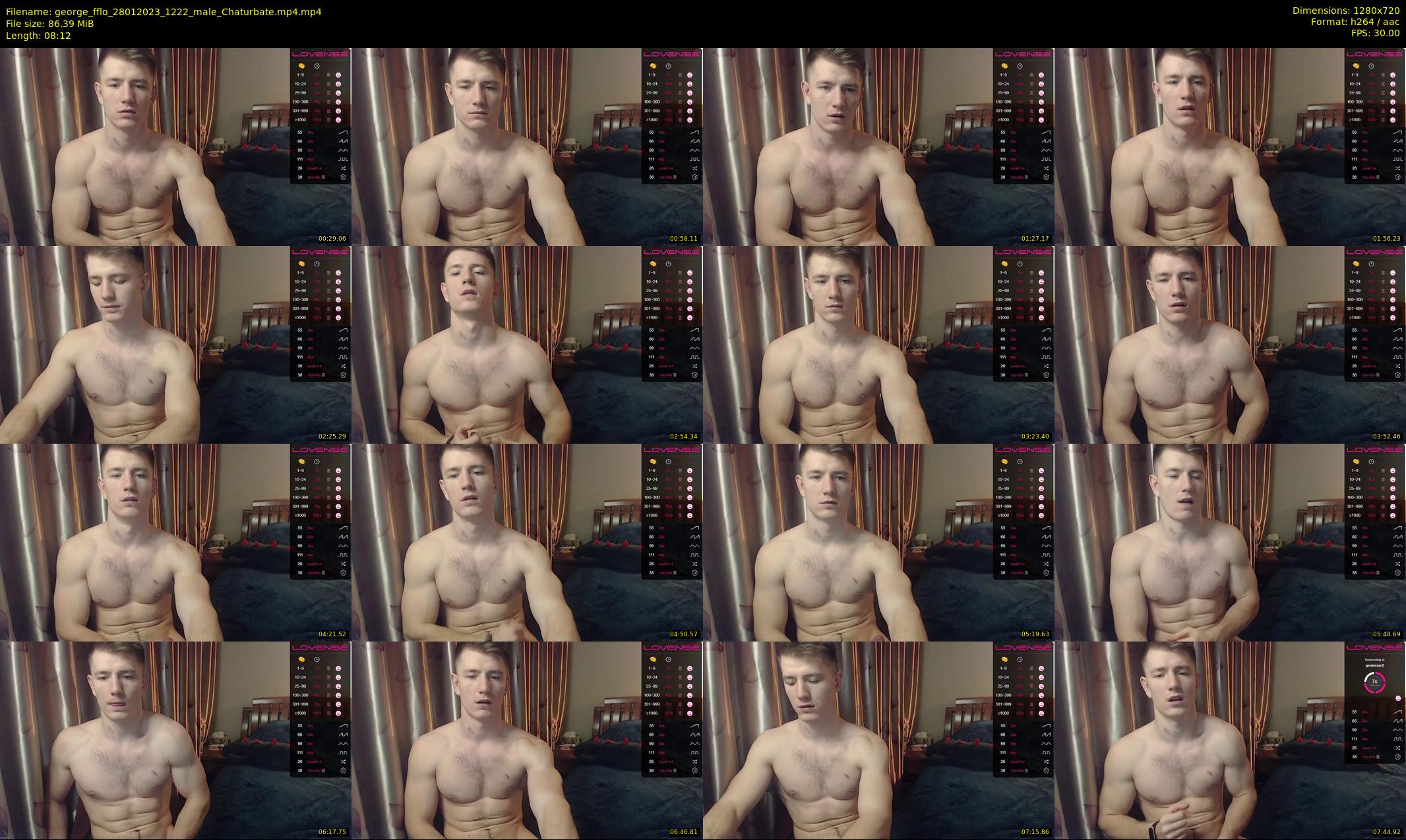 george_fflo — 9 minute Chaturbate male cam show recording, 720p, Jan 28, 2023