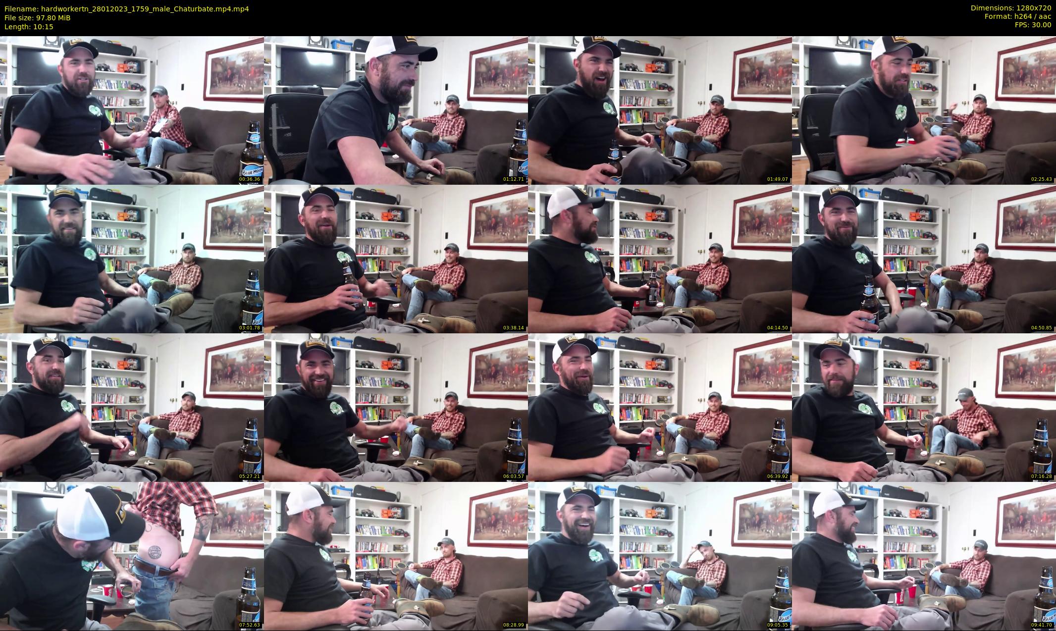 hardworkertn — 11 minute Chaturbate male cam show recording, 720p, Jan 28, 2023