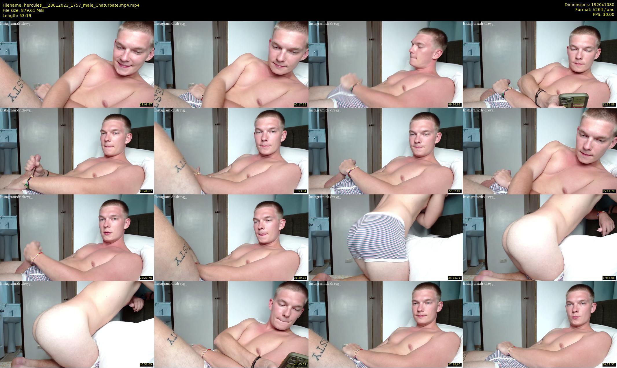 hercules__ — 54 minute Chaturbate male cam show recording, 1080p, Jan 28, 2023