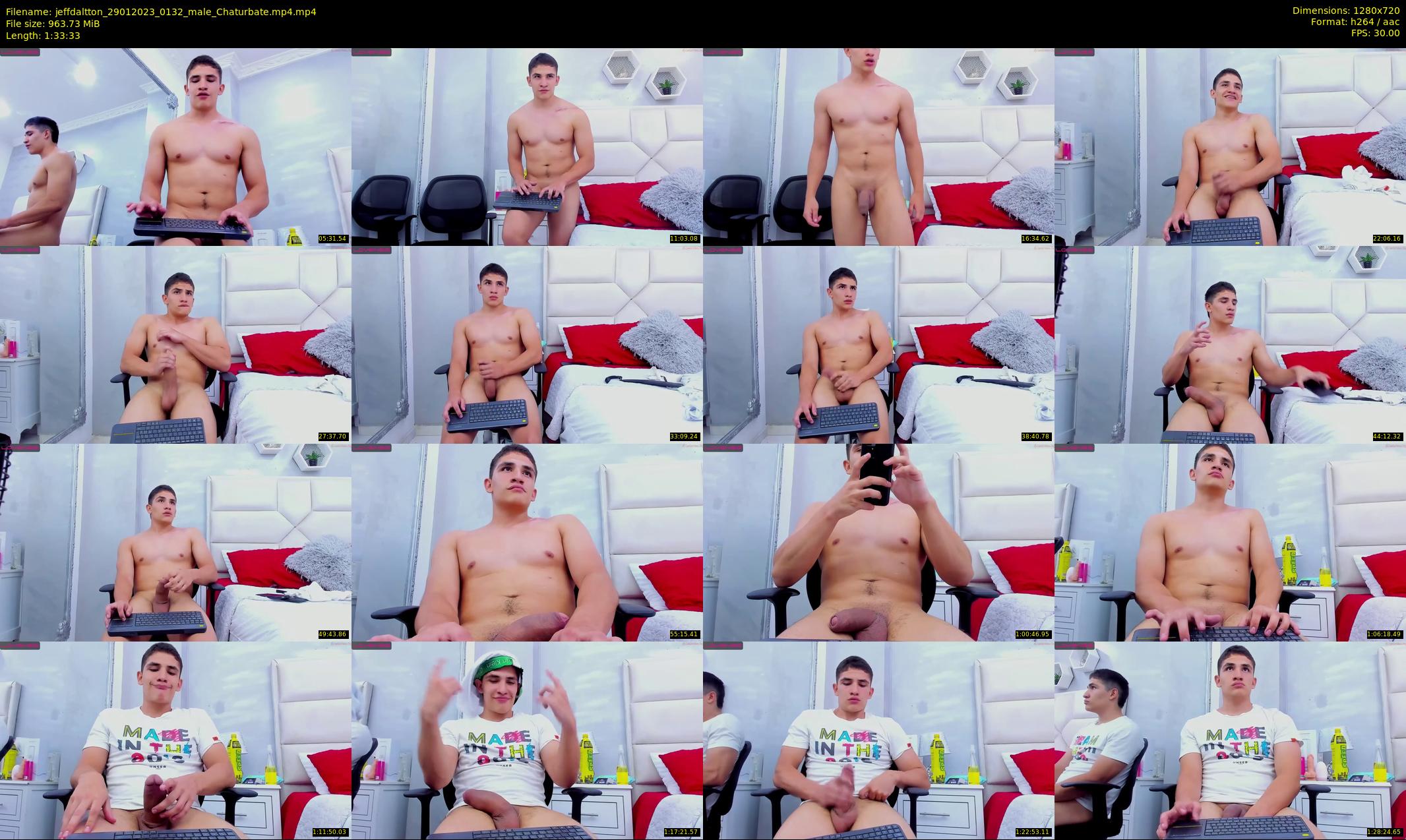 jeffdaltton — 94 minute Chaturbate male cam show recording, 720p, Jan 29, 2023