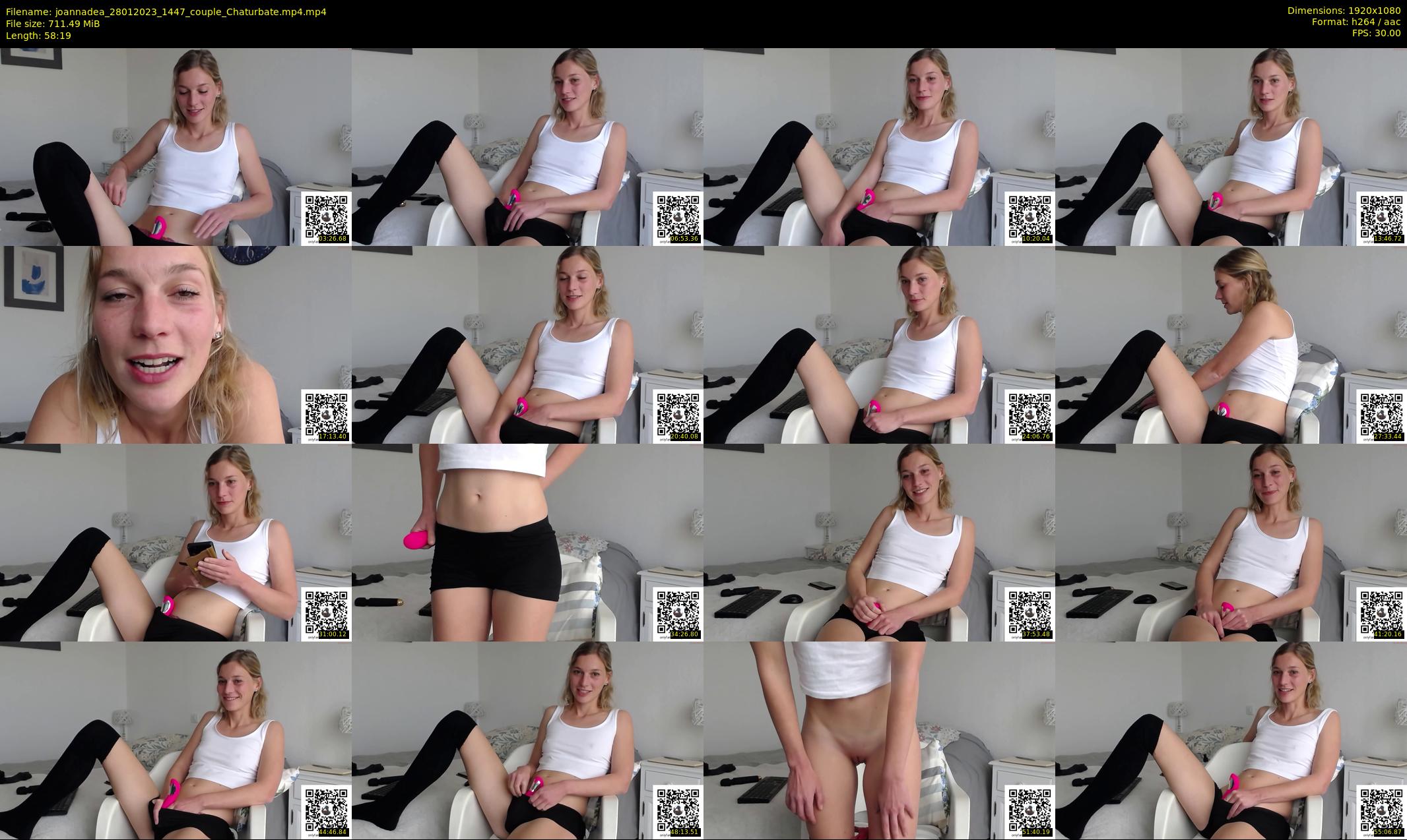 joannadea — 59 minute Chaturbate female cam show recording, 1080p, Jan 28, 2023