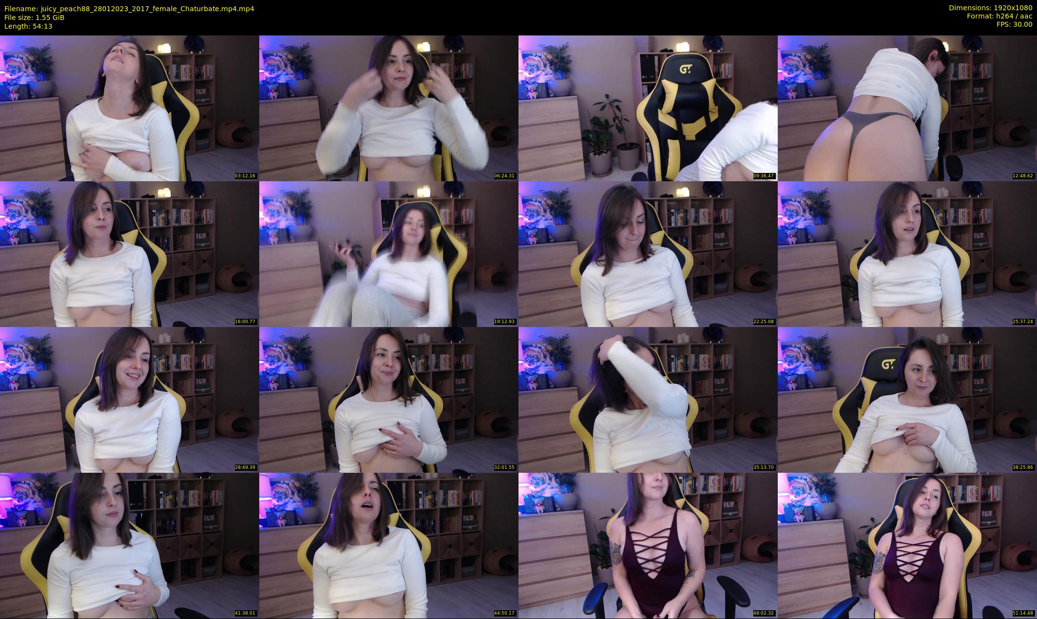 juicy_peach88 — 55 minute Chaturbate female cam show recording, 1080p, Jan 28, 2023