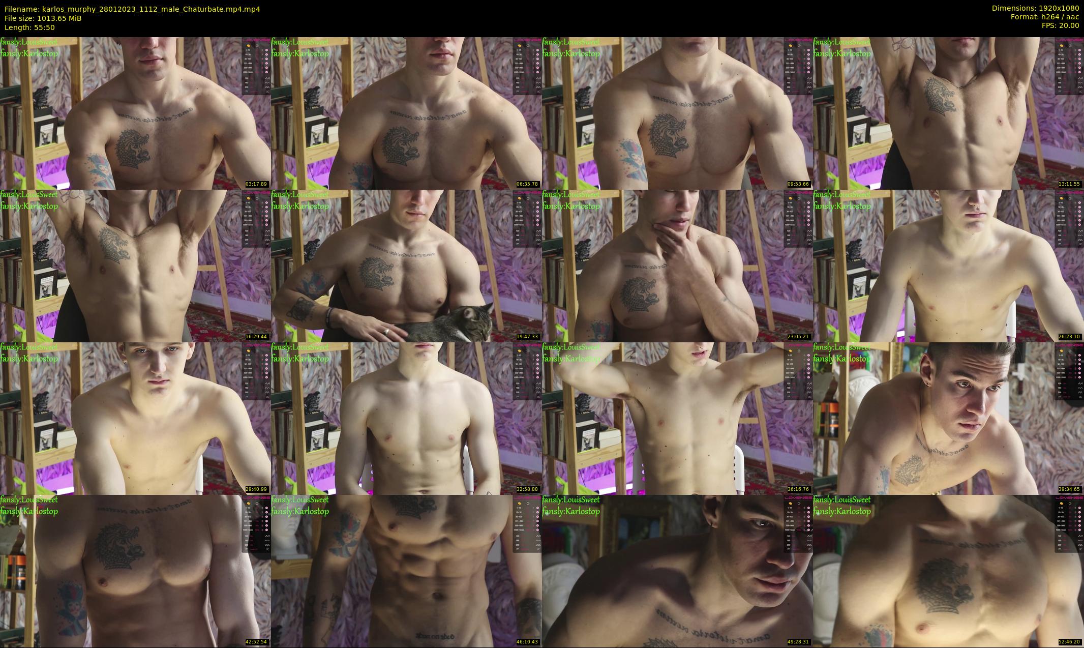 karlos_murphy — 56 minute Chaturbate male cam show recording, 1080p, Jan 28, 2023