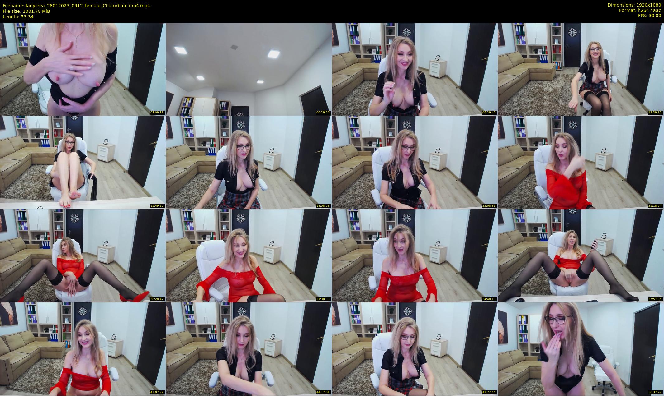 ladyleea — 54 minute Chaturbate female cam show recording, 1080p, Jan 28, 2023