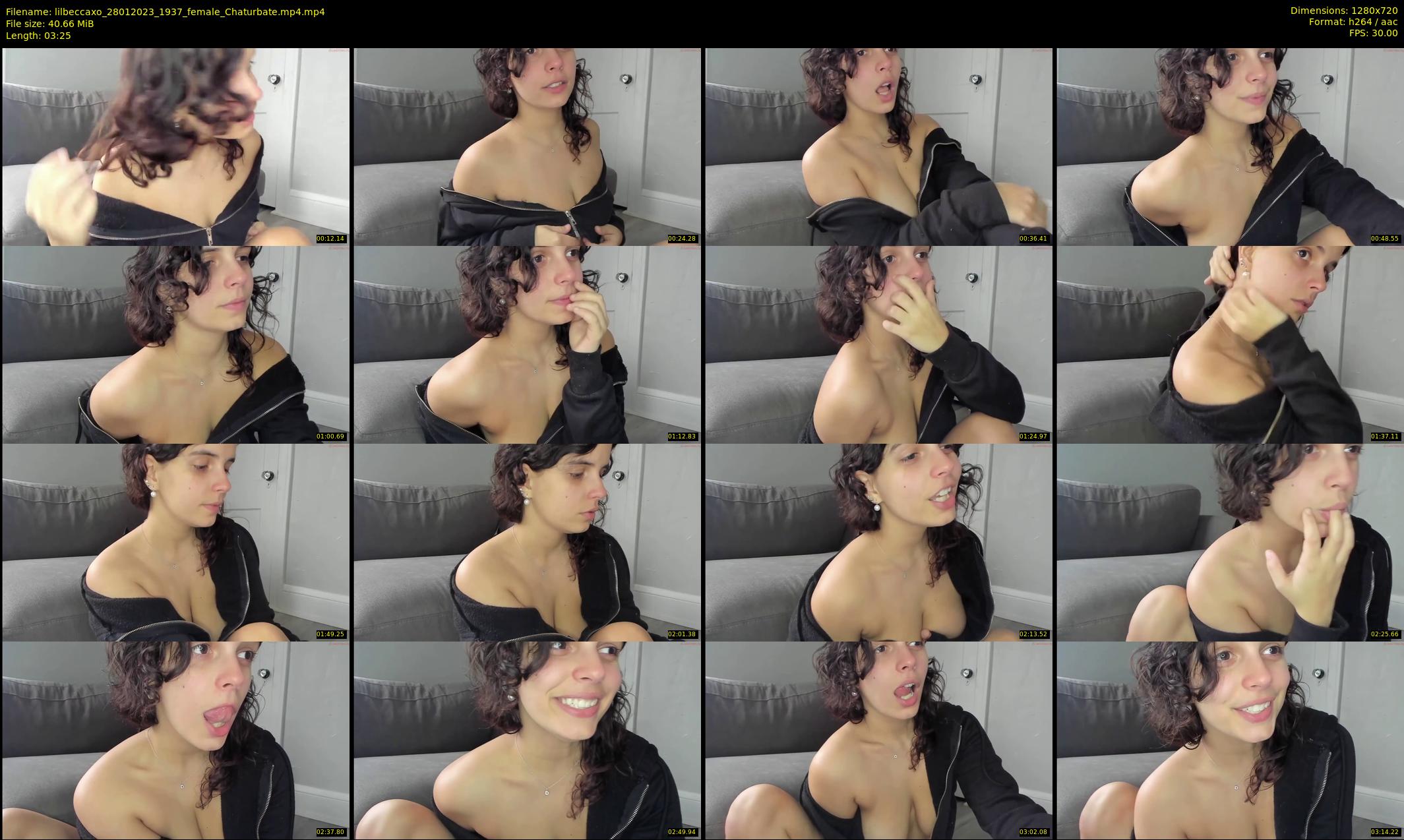 lilbeccaxo — 4 minute Chaturbate female cam show recording, 720p, Jan 28, 2023