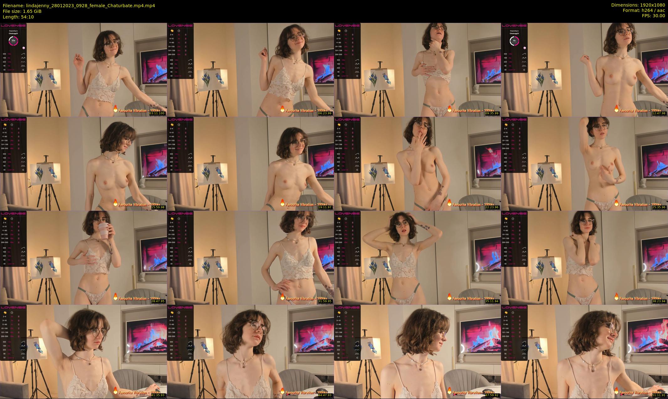 lindajenny — 55 minute Chaturbate couple cam show recording, 1080p, Jan 28, 2023