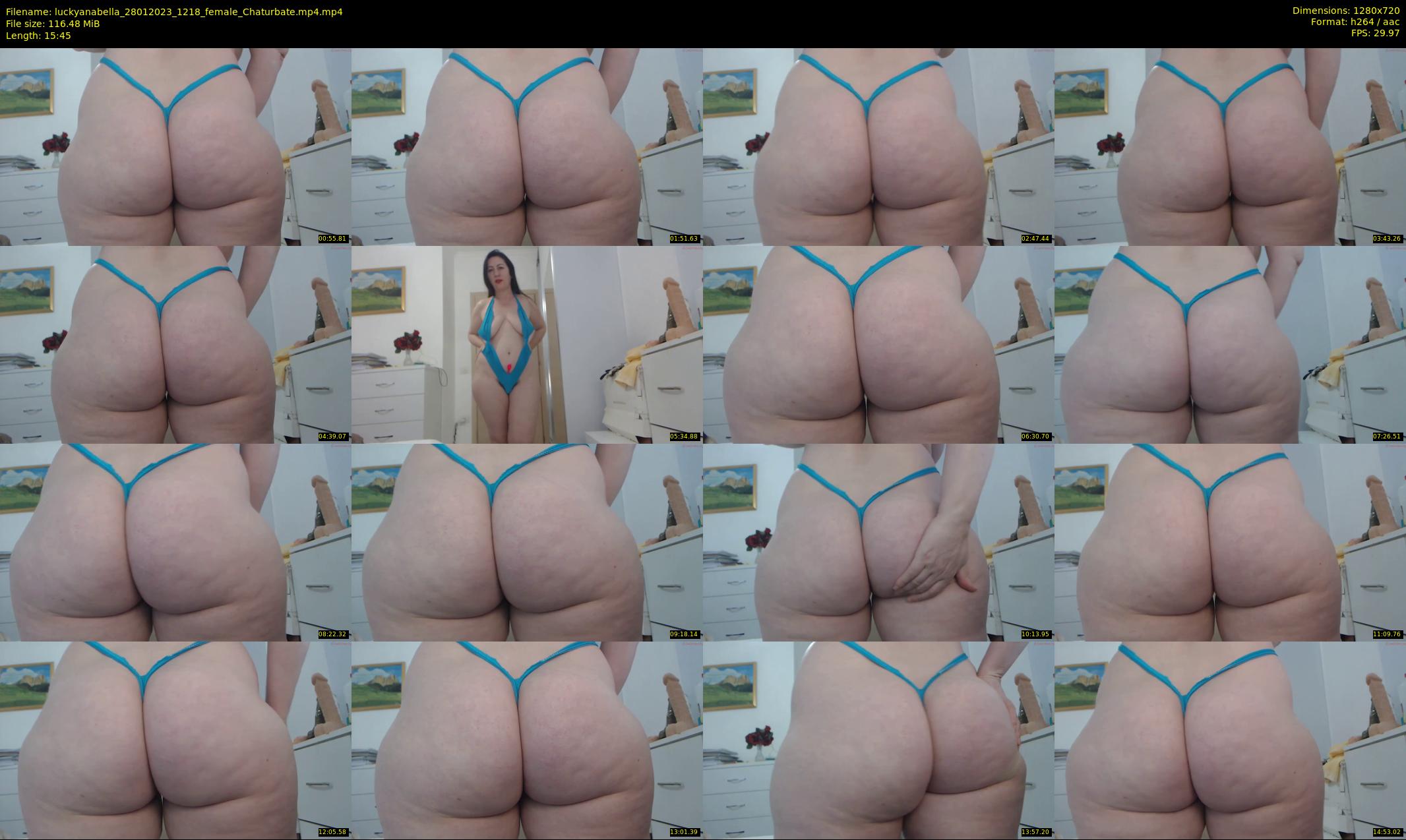luckyanabella — 16 minute Chaturbate female cam show recording, 720p, Jan 28, 2023