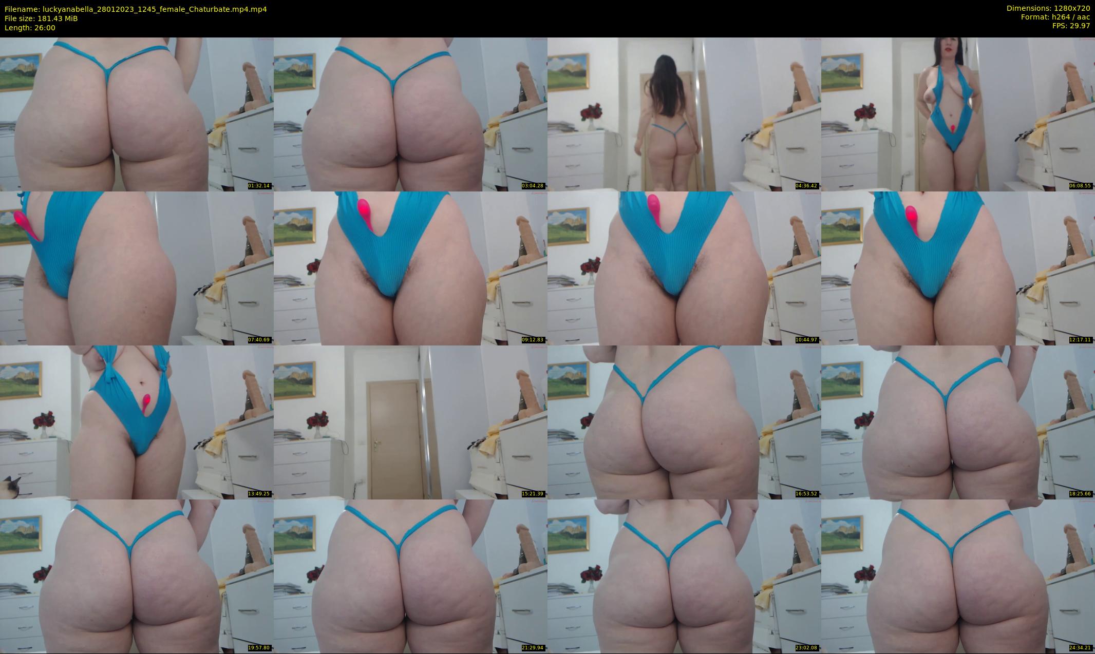 luckyanabella — 26 minute Chaturbate female cam show recording, 720p, Jan 28, 2023