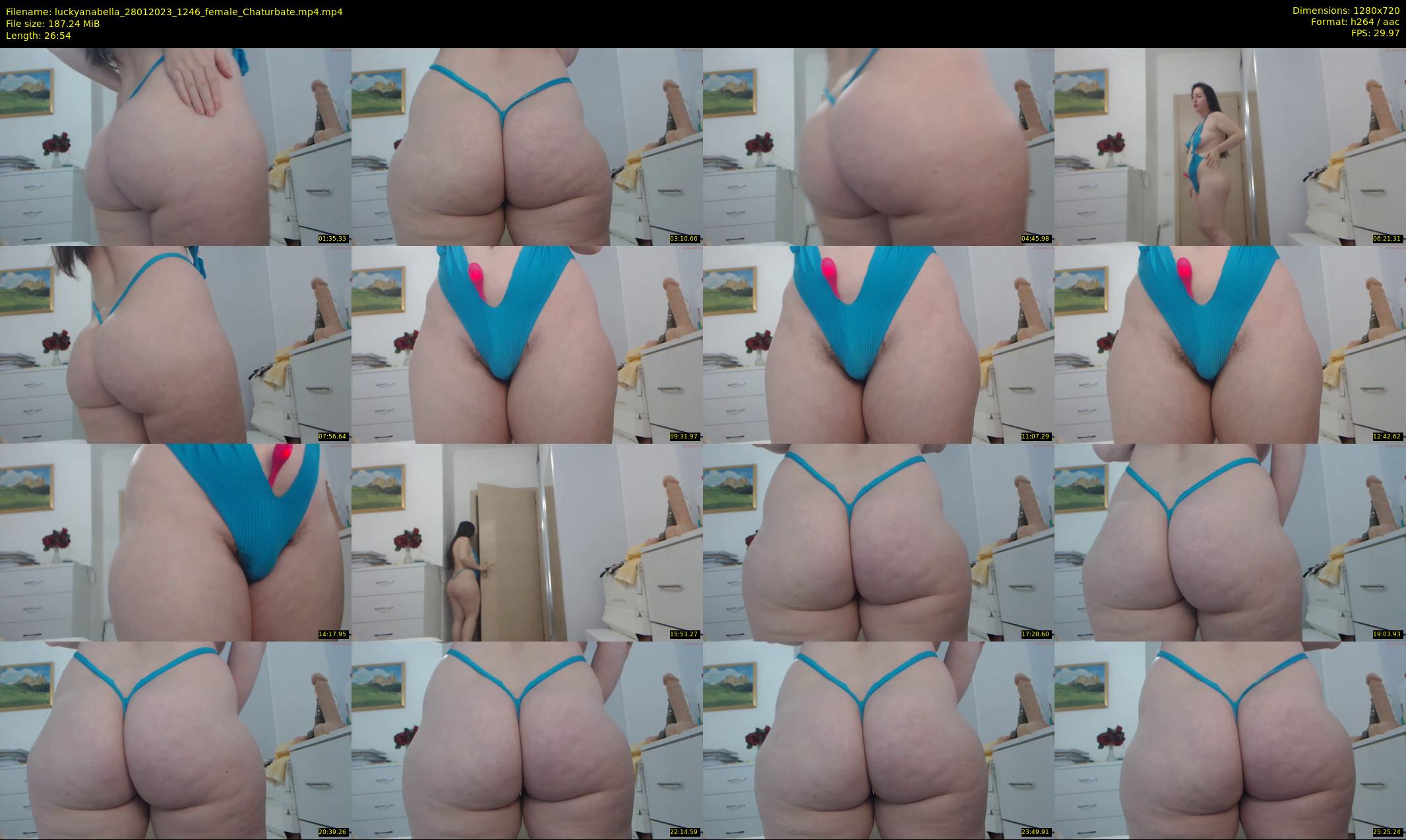 luckyanabella — 27 minute Chaturbate female cam show recording, 720p, Jan 28, 2023
