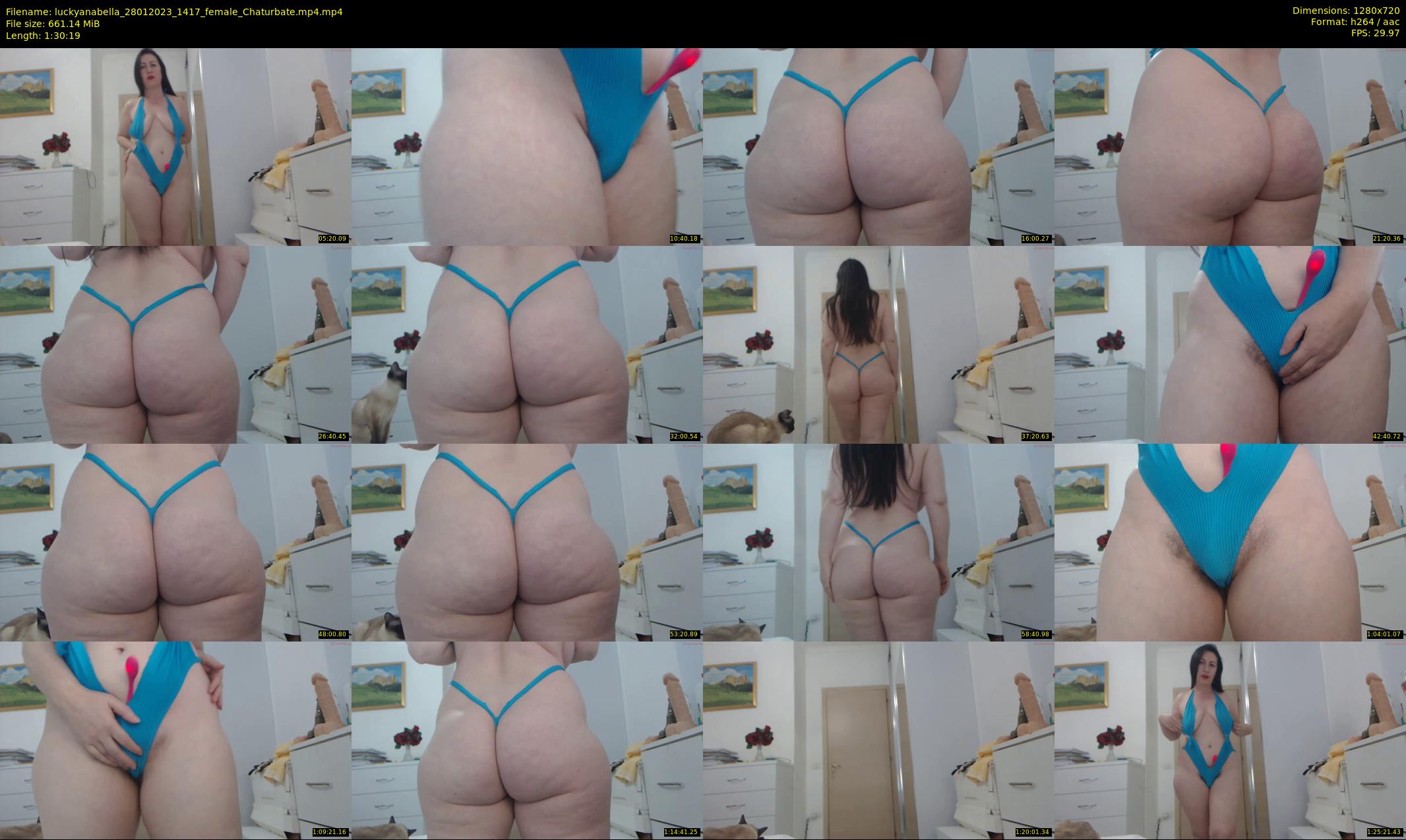 luckyanabella — 91 minute Chaturbate female cam show recording, 720p, Jan 28, 2023