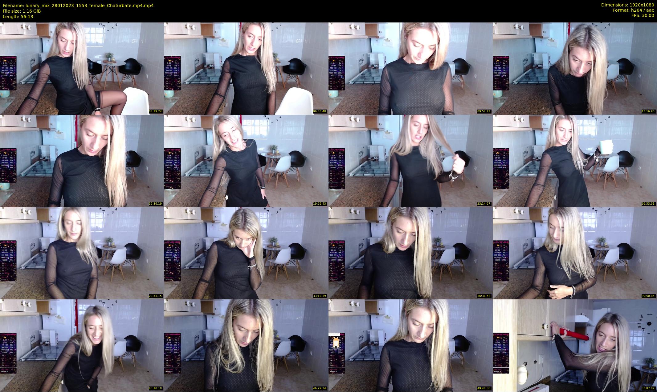 lunary_mix — 57 minute Chaturbate couple cam show recording, 1080p, Jan 28, 2023