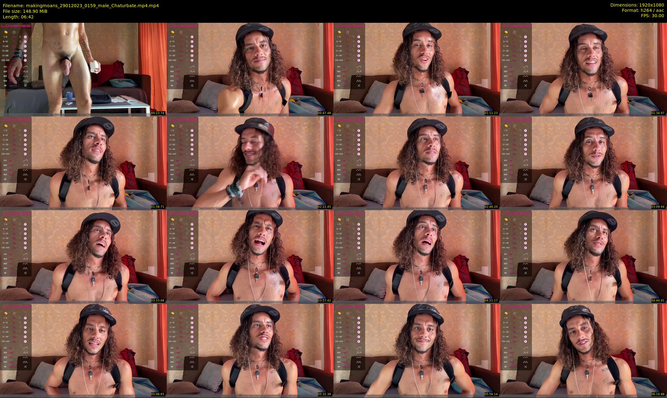 makingmoans — 7 minute Chaturbate male cam show recording, 1080p, Jan 29, 2023