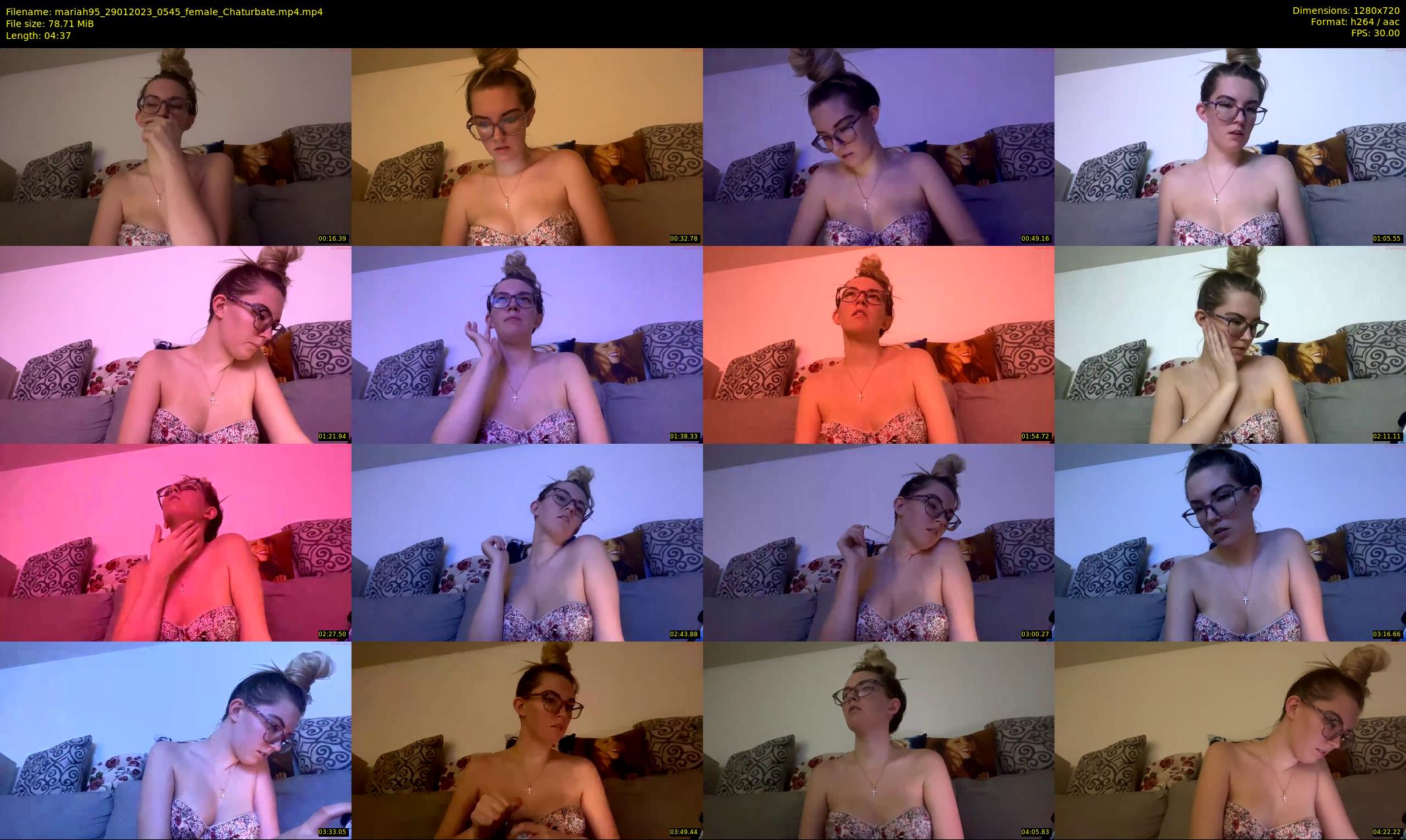mariah95 — 5 minute Chaturbate female cam show recording, 720p, Jan 29, 2023