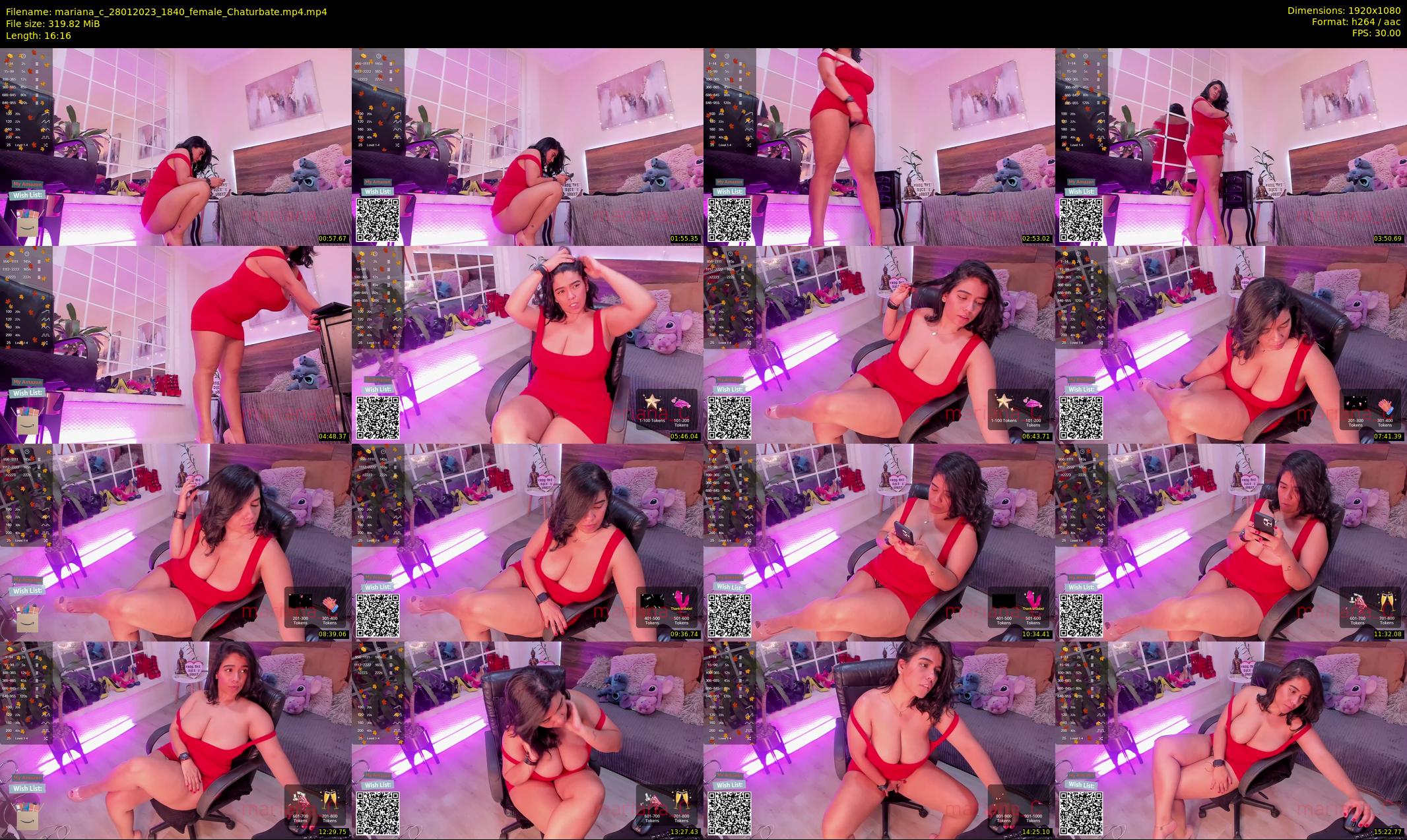 mariana_c — 17 minute Chaturbate female cam show recording, 1080p, Jan 28, 2023