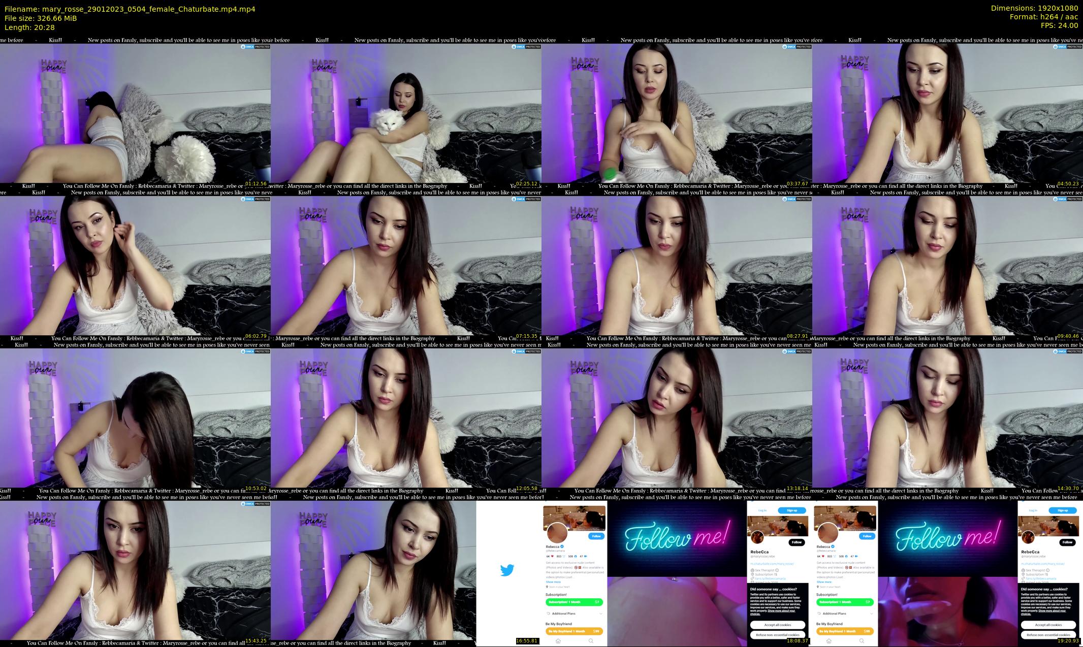 mary_rosse — 21 minute Chaturbate couple cam show recording, 1080p, Jan 29, 2023