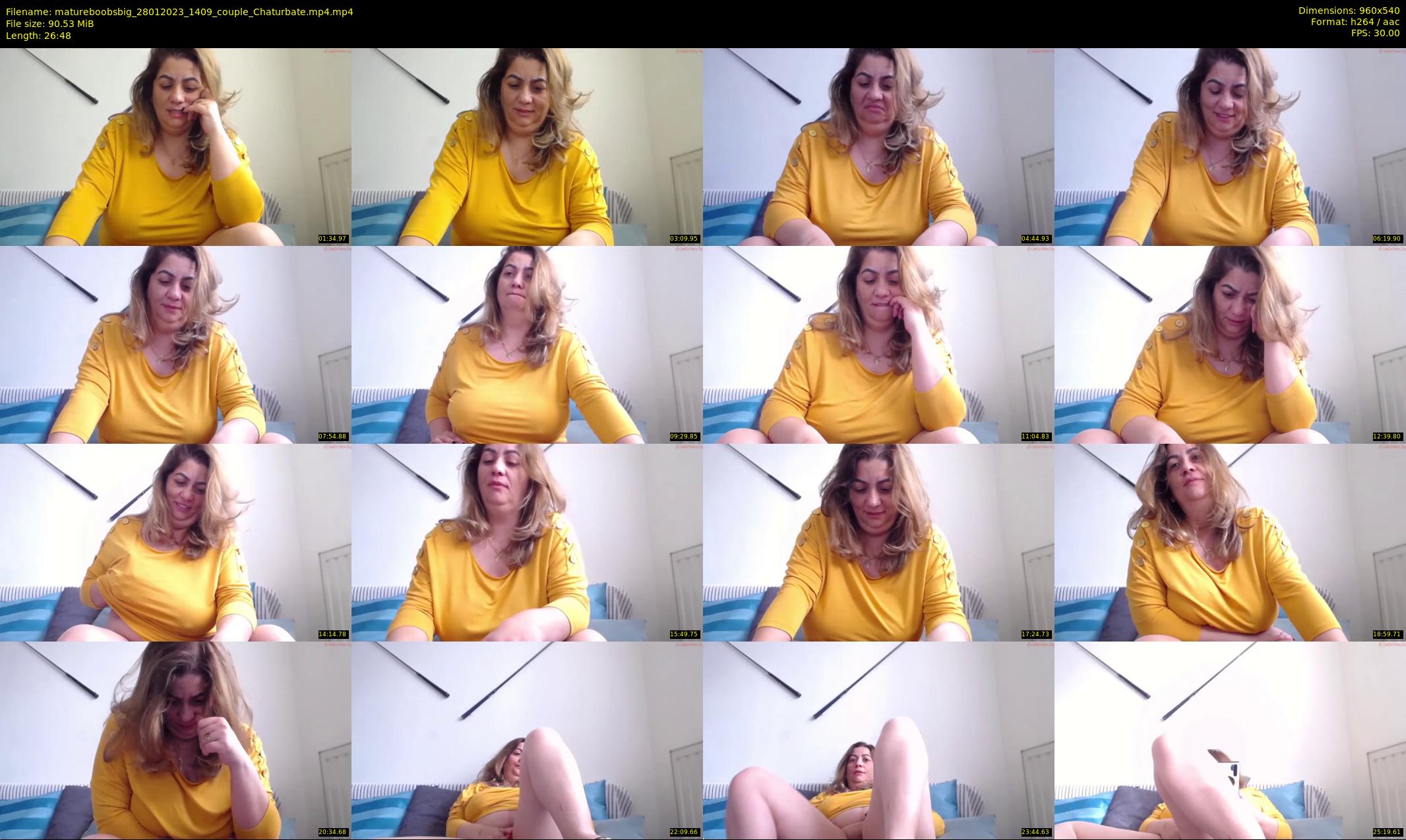 matureboobsbig — 27 minute Chaturbate female cam show recording, 480p, Jan 28, 2023