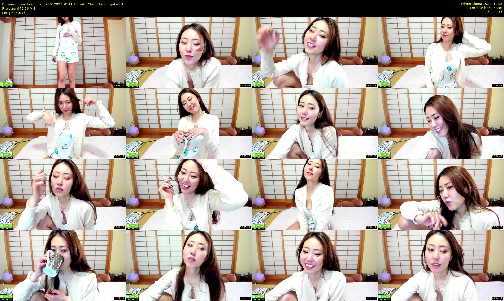 maybenanako — 44 minute Chaturbate female cam show recording, 1080p, Jan 29, 2023