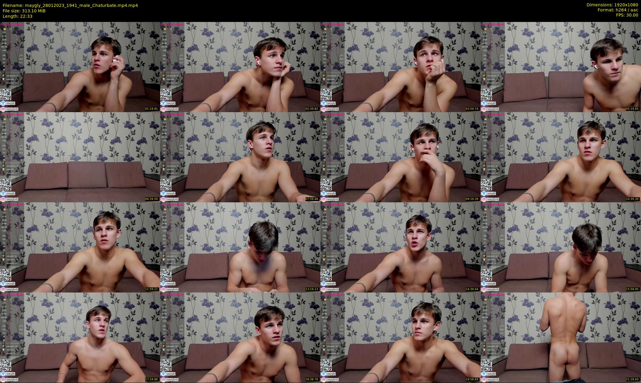 maygly — 23 minute Chaturbate male cam show recording, 1080p, Jan 28, 2023
