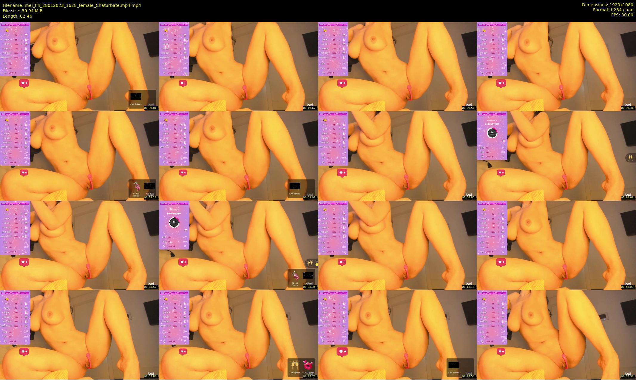 mei_tin — 3 minute Chaturbate female cam show recording, 1080p, Jan 28, 2023