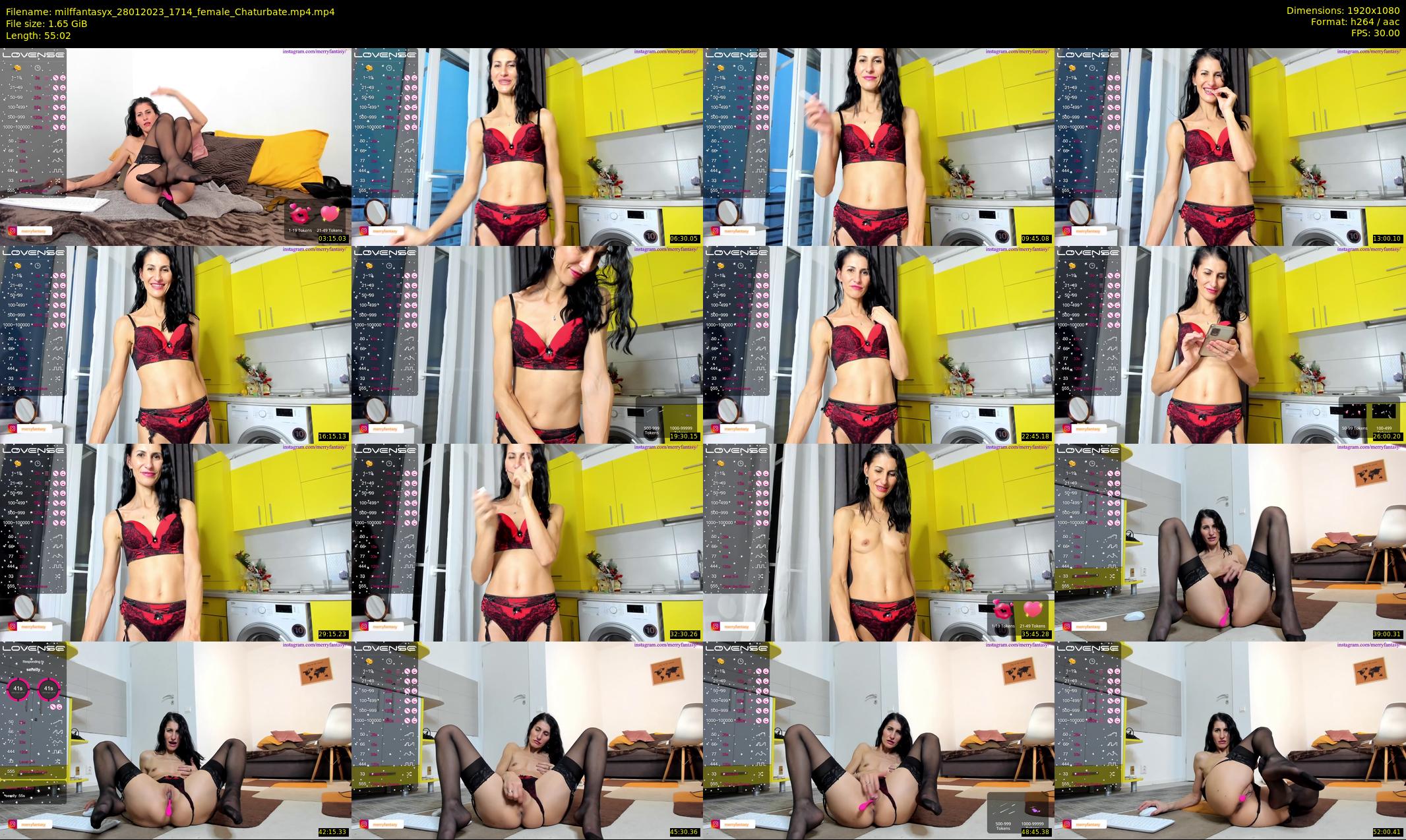 milffantasyx — 56 minute Chaturbate female cam show recording, 1080p, Jan 28, 2023
