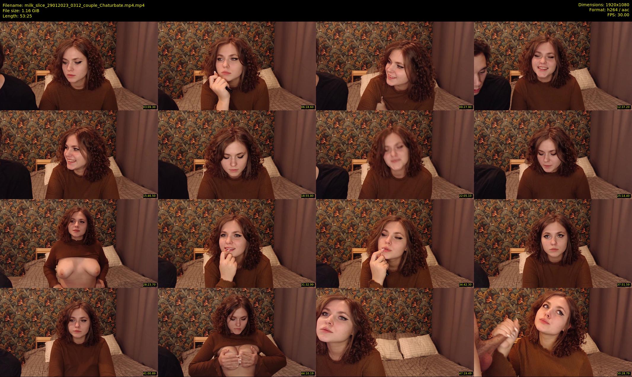 milk_slice — 54 minute Chaturbate couple cam show recording, 1080p, Jan 29, 2023